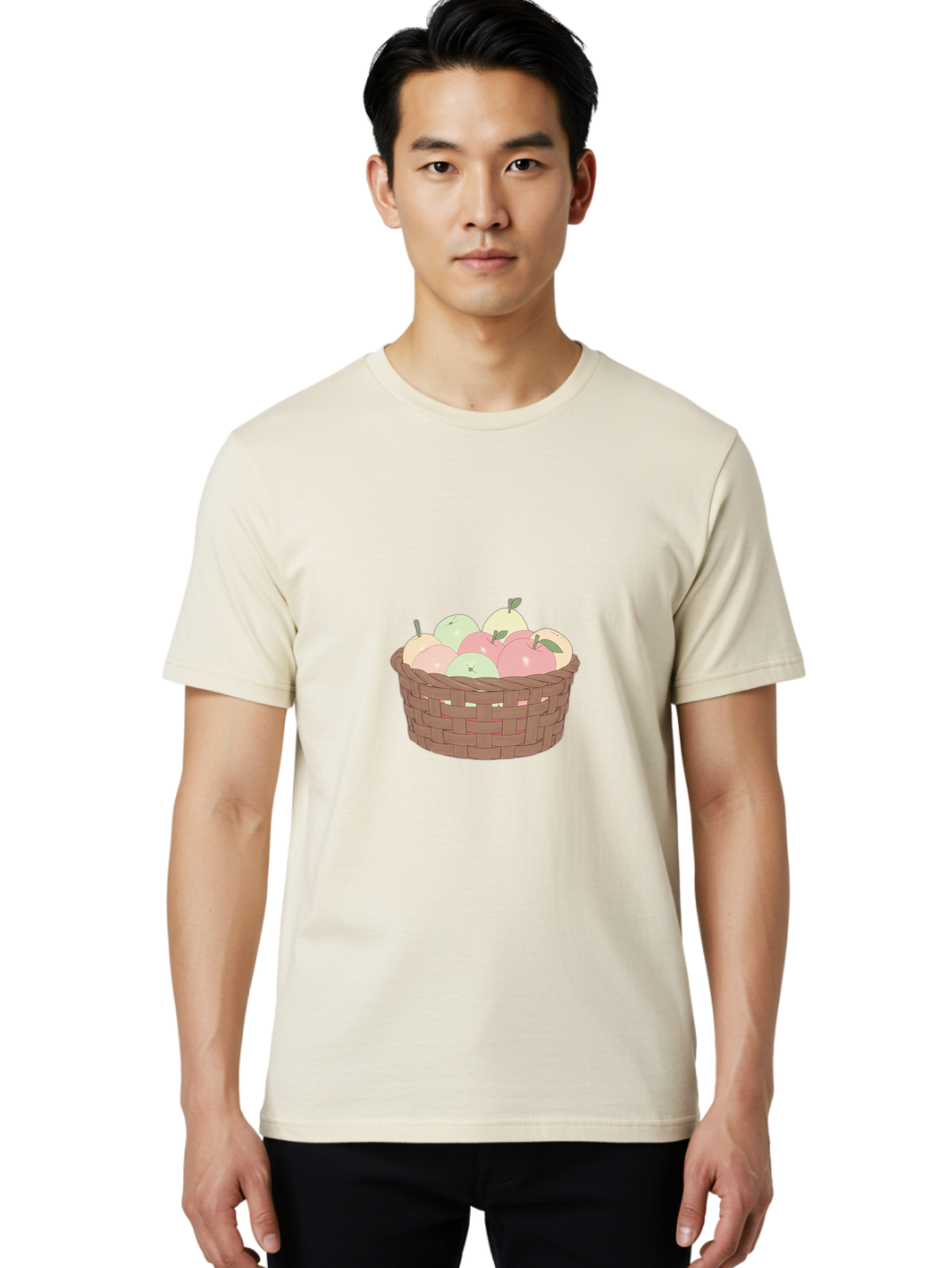 Basket-Of-Apples Men'S Graphic Tee, 100% Cotton, Comfortable Casual Summer Wear, Machine Washable, Vintage Camera, Old Camera, Antique Camera, Black Camera, Classic Photography, Photography Equipment, Nostalgic Device, Film Camera, Camera Art Bai585