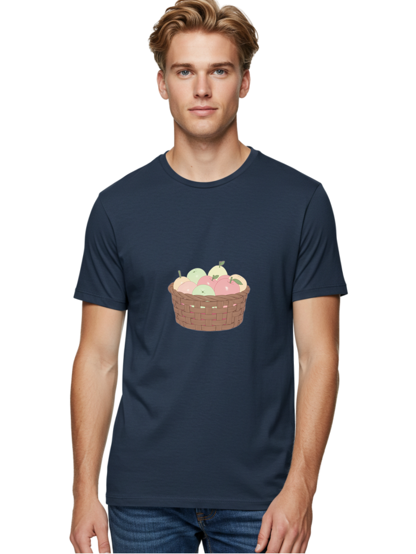 Basket-Of-Apples Men'S Graphic Tee, 100% Cotton, Comfortable Casual Summer Wear, Machine Washable, Vintage Camera, Old Camera, Antique Camera, Black Camera, Classic Photography, Photography Equipment, Nostalgic Device, Film Camera, Camera Art Bai585