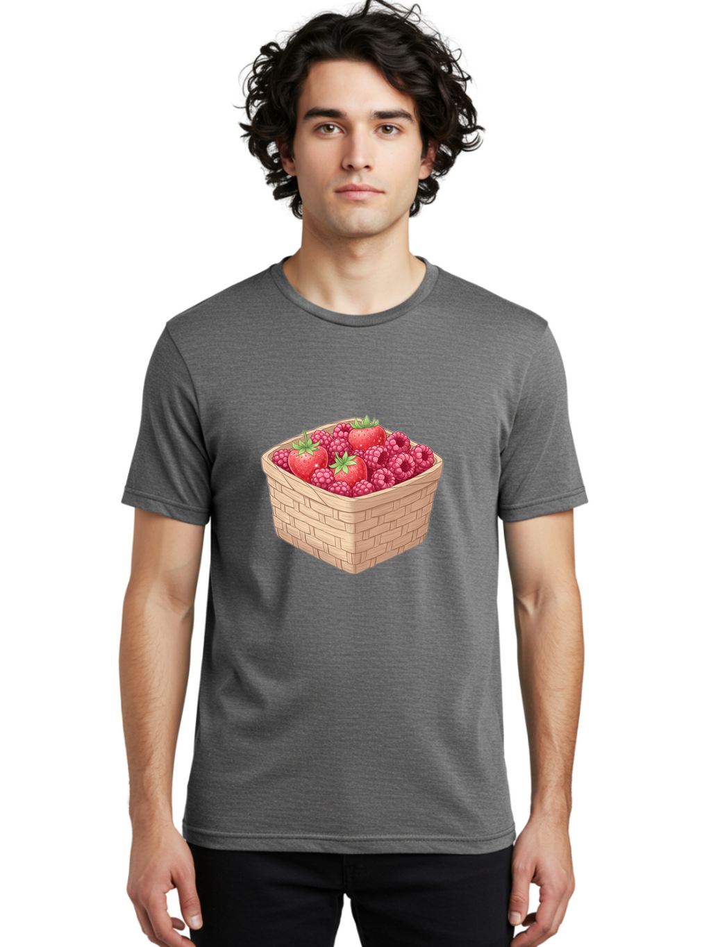 Basket-Of-Berries Men'S Graphic Tee, 100% Cotton, Comfortable Casual Summer Wear, Machine Washable, Vintage Camera, Old Camera, Antique Camera, Black Camera, Classic Photography, Photography Equipment, Nostalgic Device, Film Camera, Camera Art Bai586
