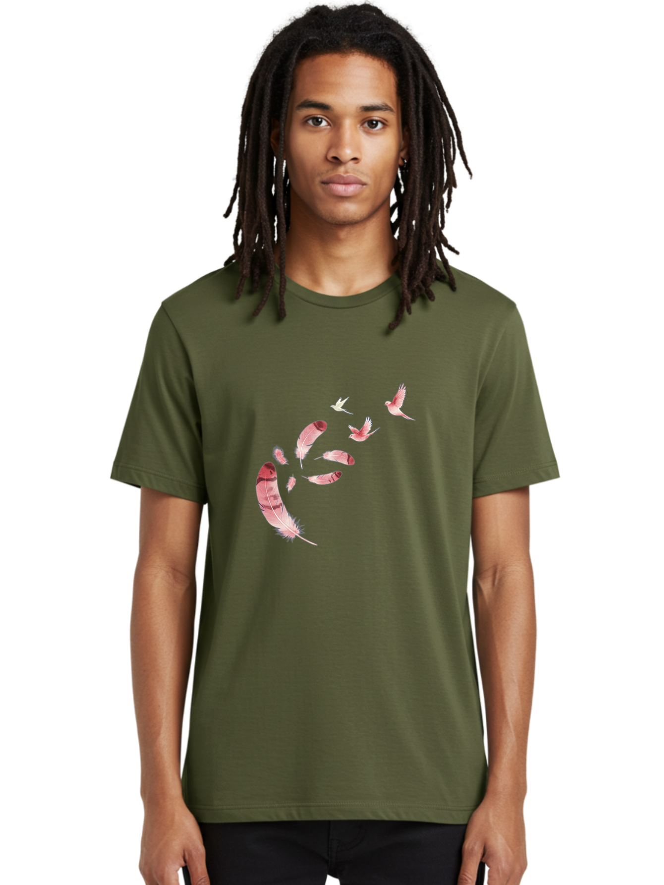 Birds-And-Feathers Men'S Graphic Tee, 100% Cotton, Comfortable Casual Summer Wear, Machine Washable, Vintage Camera, Old Camera, Antique Camera, Black Camera, Classic Photography, Photography Equipment, Nostalgic Device, Film Camera, Bai590