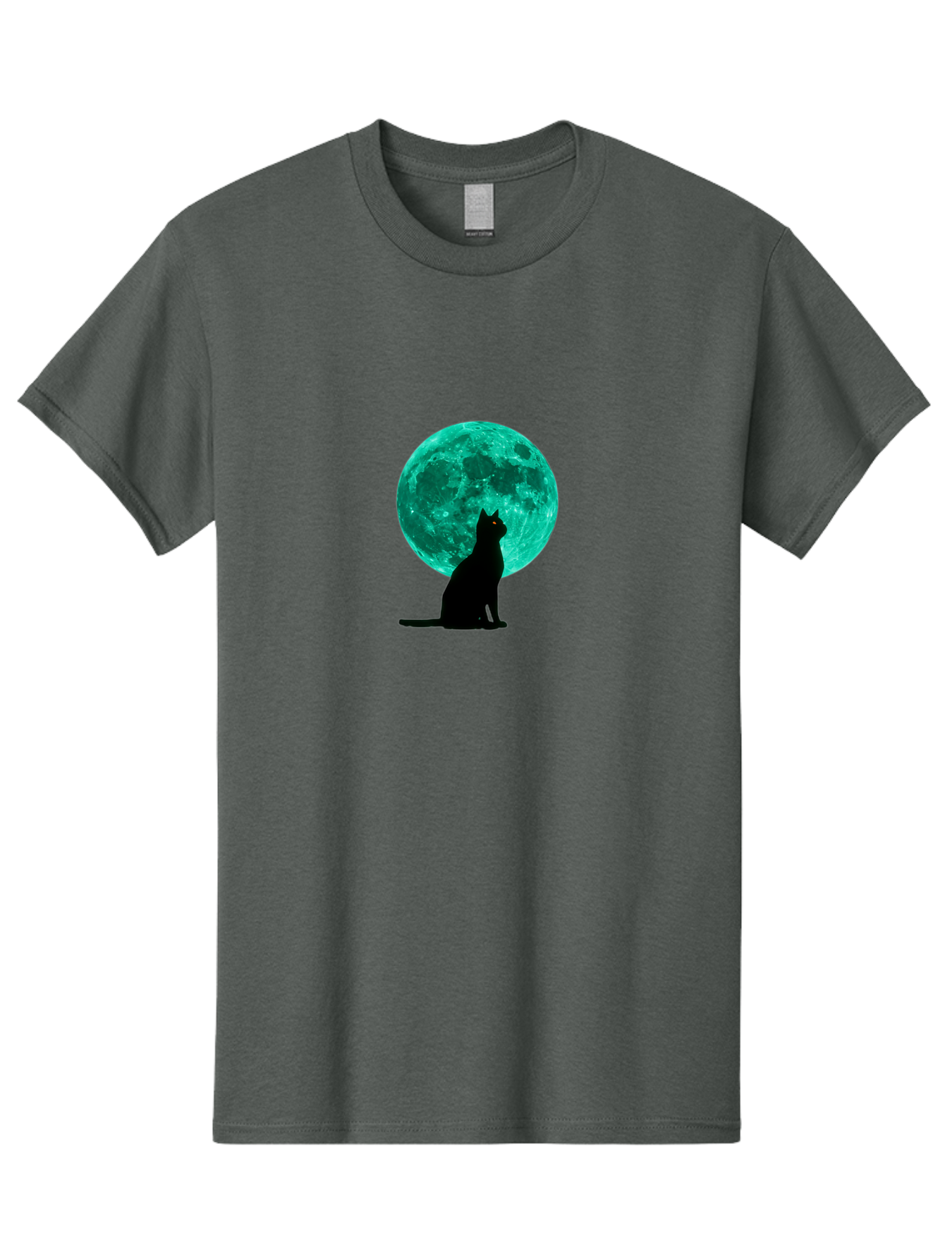 Black-Cat-Moon Men'S Graphic Tee, 100% Cotton, Comfortable Casual Summer Wear, Machine Washable, Vintage Camera, Old Camera, Antique Camera, Black Camera, Classic Photography, Photography Equipment, Nostalgic Device, Film Camera, Camera Art Bai593