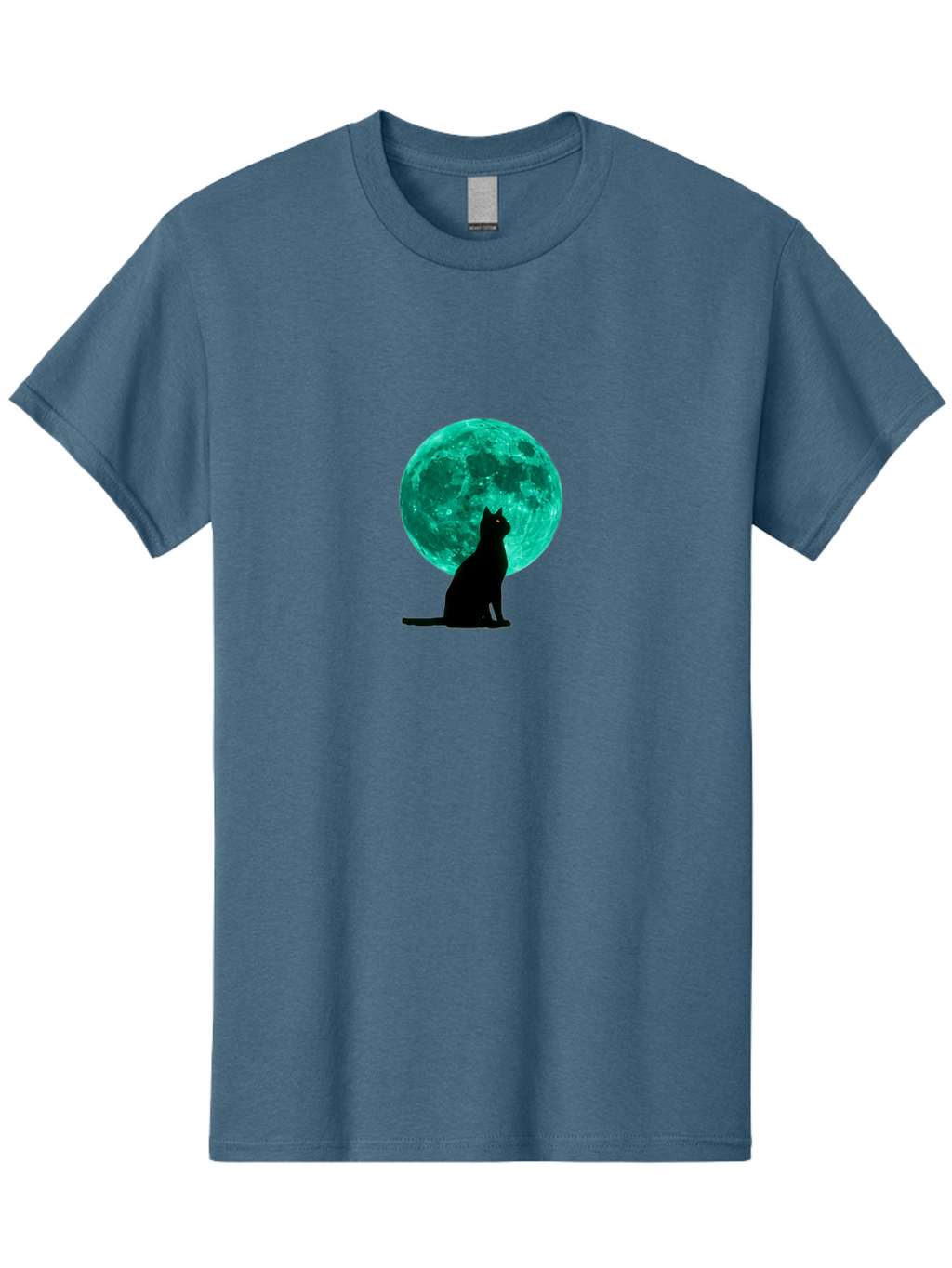 Black-Cat-Moon Men'S Graphic Tee, 100% Cotton, Comfortable Casual Summer Wear, Machine Washable, Vintage Camera, Old Camera, Antique Camera, Black Camera, Classic Photography, Photography Equipment, Nostalgic Device, Film Camera, Camera Art Bai593