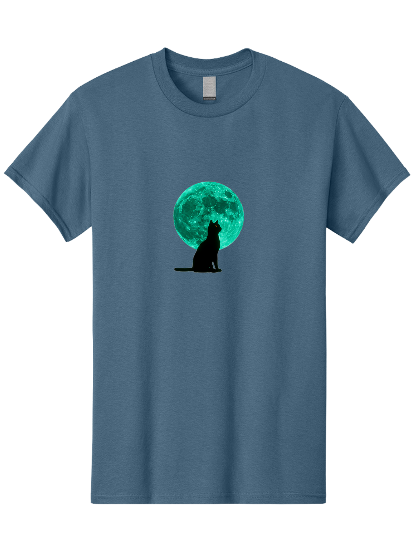 Black-Cat-Moon Men'S Graphic Tee, 100% Cotton, Comfortable Casual Summer Wear, Machine Washable, Vintage Camera, Old Camera, Antique Camera, Black Camera, Classic Photography, Photography Equipment, Nostalgic Device, Film Camera, Camera Art Bai593