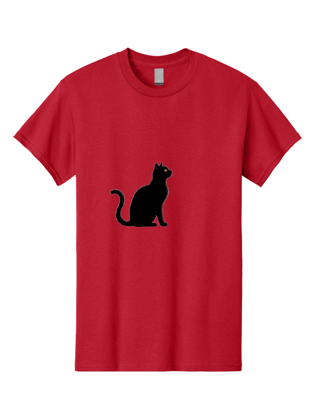Black-Cat Men'S Graphic Tee, 100% Cotton, Comfortable Casual Summer Wear, Machine Washable, Vintage Camera, Old Camera, Antique Camera, Black Camera, Classic Photography, Photography Equipment, Nostalgic Device, Film Camera, Camera Art Bai596