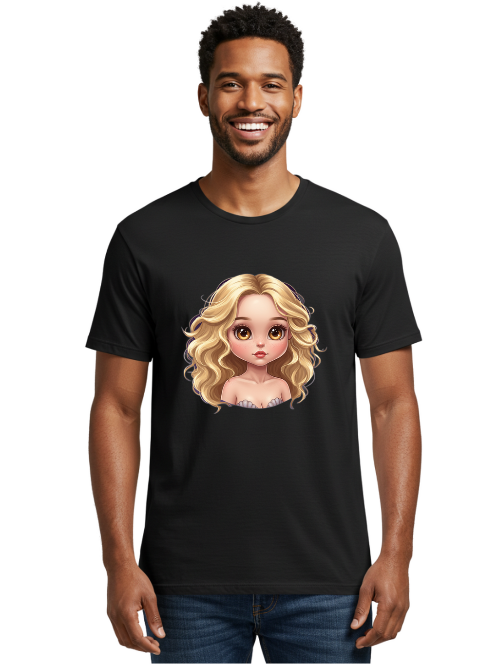 Blonde-Girl Men'S Graphic Tee, 100% Cotton, Comfortable Casual Summer Wear, Machine Washable, Vintage Camera, Old Camera, Antique Camera, Black Camera, Classic Photography, Photography Equipment, Nostalgic Device, Film Camera, Camera Art Bai597