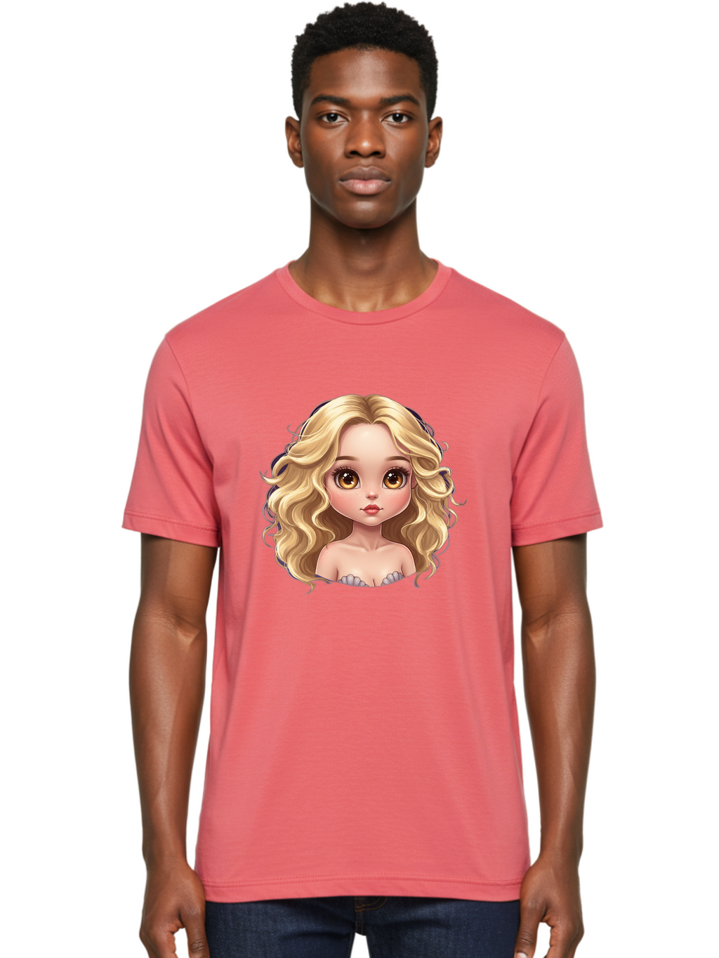 Blonde-Girl Men'S Graphic Tee, 100% Cotton, Comfortable Casual Summer Wear, Machine Washable, Vintage Camera, Old Camera, Antique Camera, Black Camera, Classic Photography, Photography Equipment, Nostalgic Device, Film Camera, Camera Art Bai597