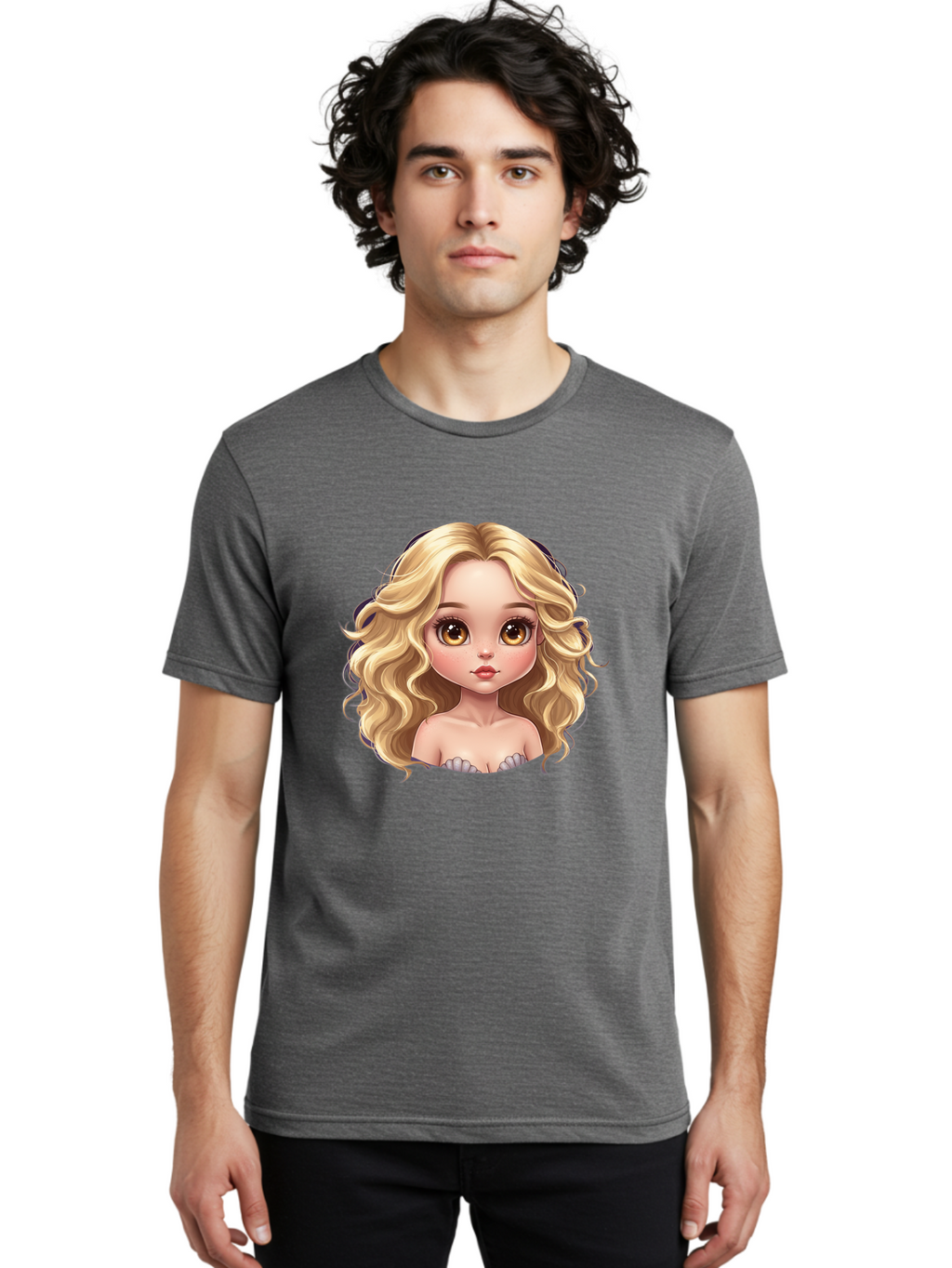 Blonde-Girl Men'S Graphic Tee, 100% Cotton, Comfortable Casual Summer Wear, Machine Washable, Vintage Camera, Old Camera, Antique Camera, Black Camera, Classic Photography, Photography Equipment, Nostalgic Device, Film Camera, Camera Art Bai597