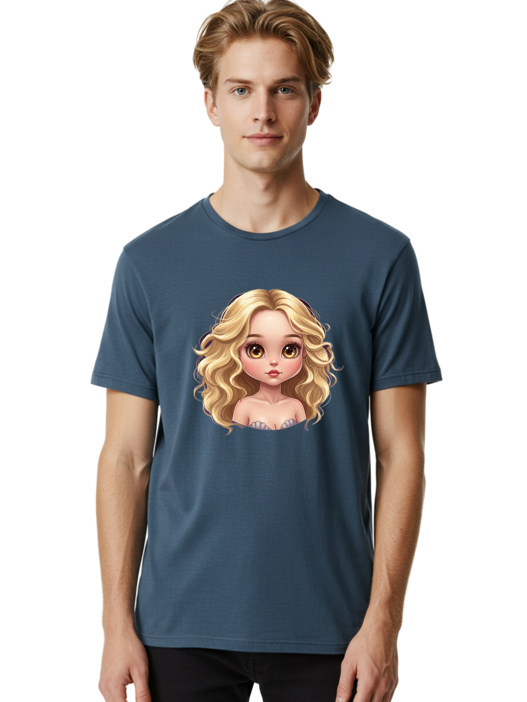 Blonde-Girl Men'S Graphic Tee, 100% Cotton, Comfortable Casual Summer Wear, Machine Washable, Vintage Camera, Old Camera, Antique Camera, Black Camera, Classic Photography, Photography Equipment, Nostalgic Device, Film Camera, Camera Art Bai597
