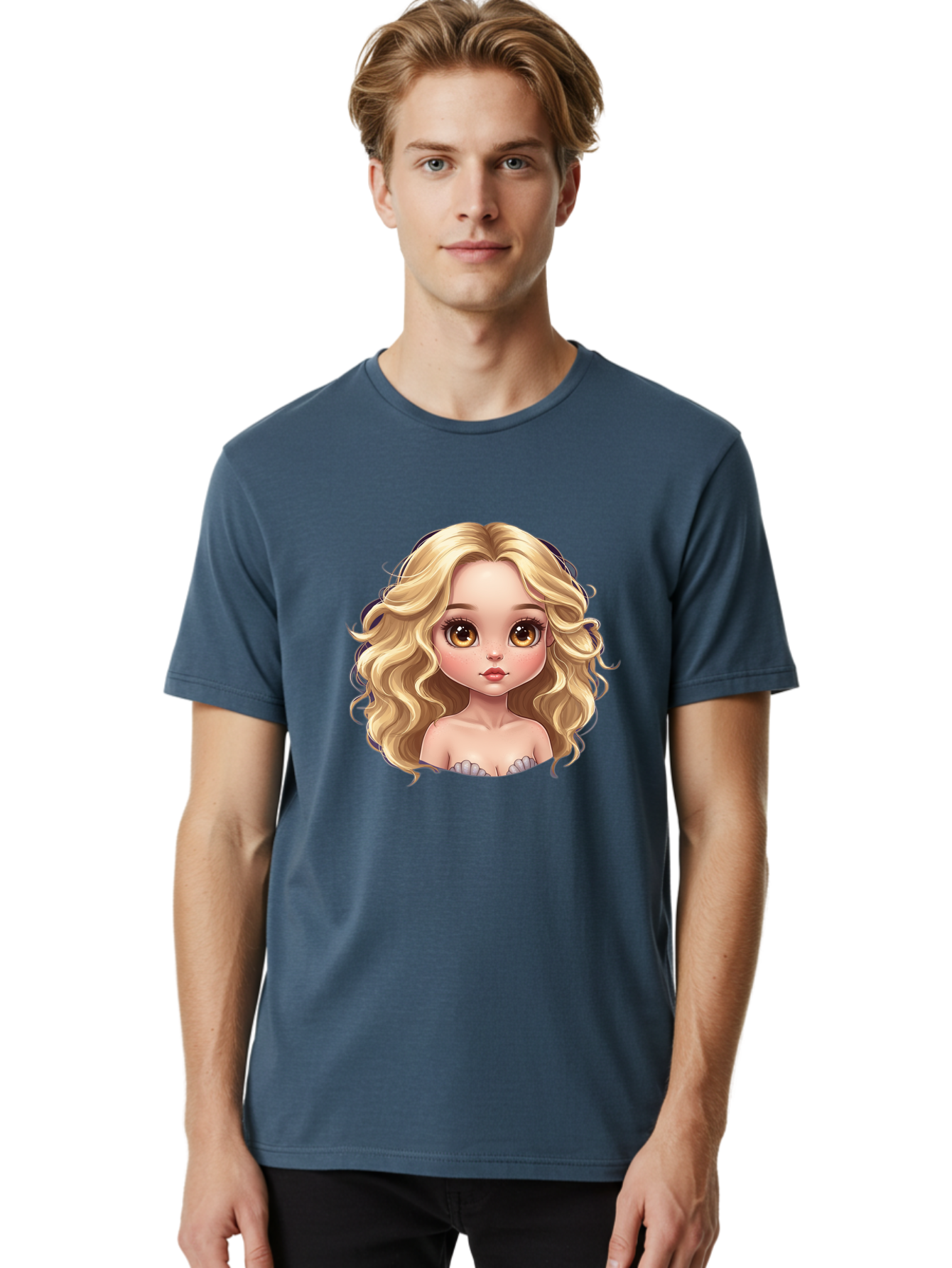 Blonde-Girl Men'S Graphic Tee, 100% Cotton, Comfortable Casual Summer Wear, Machine Washable, Vintage Camera, Old Camera, Antique Camera, Black Camera, Classic Photography, Photography Equipment, Nostalgic Device, Film Camera, Camera Art Bai597
