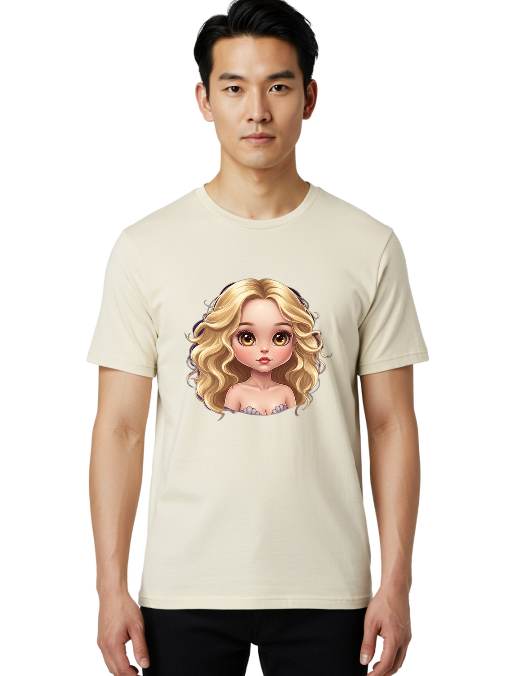 Blonde-Girl Men'S Graphic Tee, 100% Cotton, Comfortable Casual Summer Wear, Machine Washable, Vintage Camera, Old Camera, Antique Camera, Black Camera, Classic Photography, Photography Equipment, Nostalgic Device, Film Camera, Camera Art Bai597