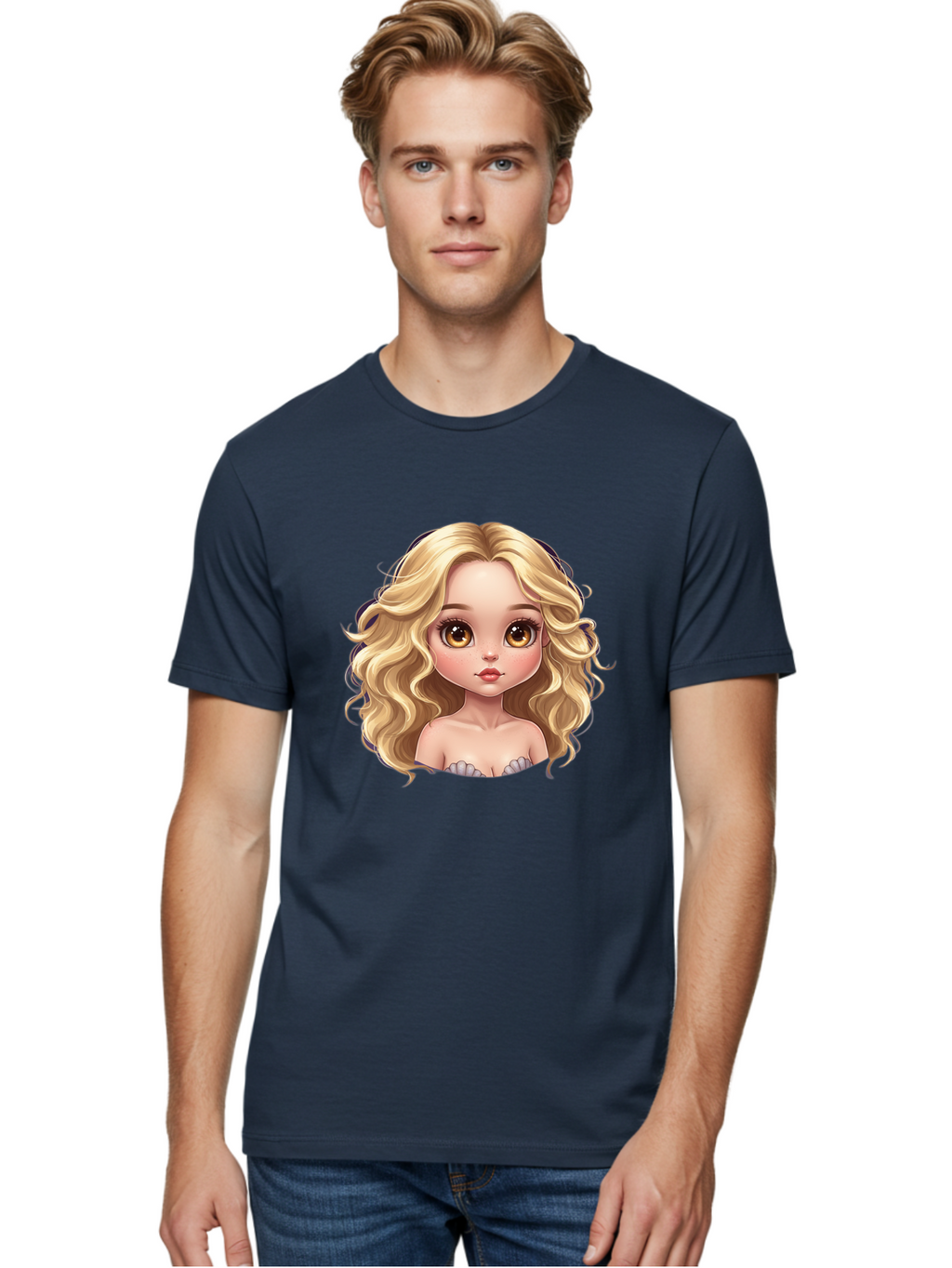 Blonde-Girl Men'S Graphic Tee, 100% Cotton, Comfortable Casual Summer Wear, Machine Washable, Vintage Camera, Old Camera, Antique Camera, Black Camera, Classic Photography, Photography Equipment, Nostalgic Device, Film Camera, Camera Art Bai597