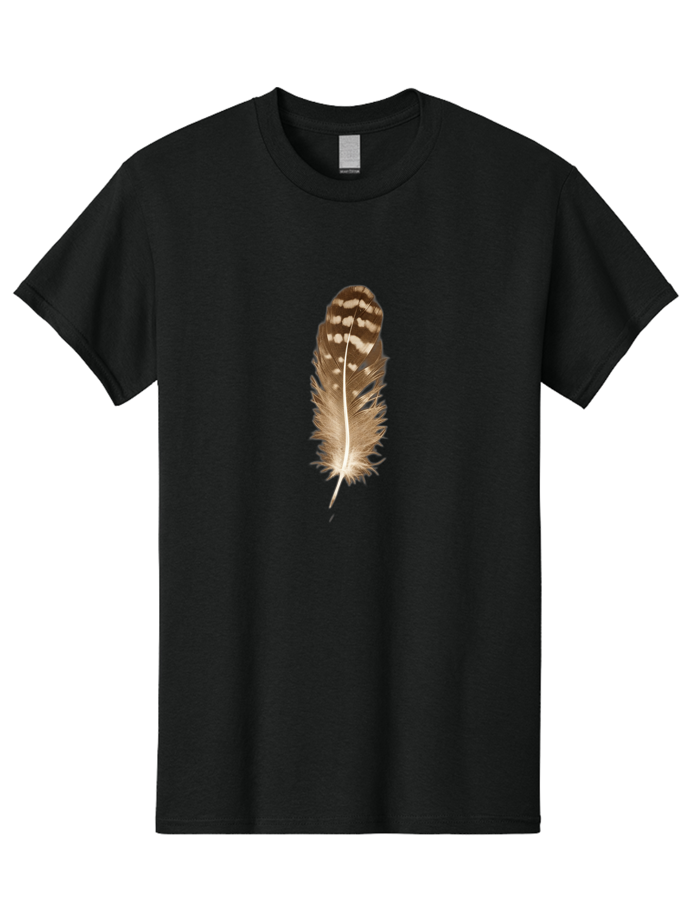 Brown-Feather Men'S Graphic Tee, 100% Cotton, Comfortable Casual Summer Wear, Machine Washable, Vintage Camera, Old Camera, Antique Camera, Black Camera, Classic Photography, Photography Equipment, Nostalgic Device, Film Camera, Camera Art Bai605
