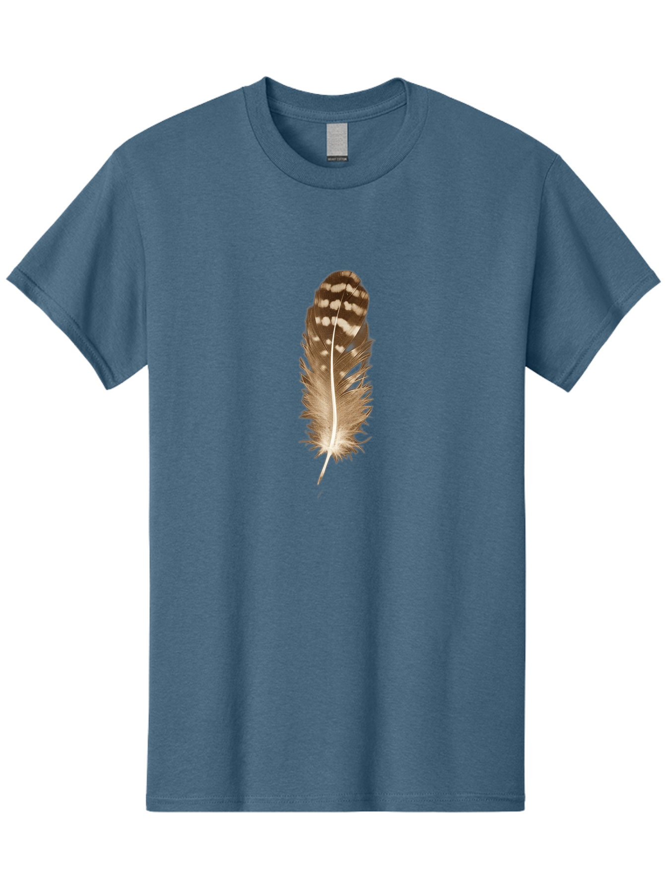 Brown-Feather Men'S Graphic Tee, 100% Cotton, Comfortable Casual Summer Wear, Machine Washable, Vintage Camera, Old Camera, Antique Camera, Black Camera, Classic Photography, Photography Equipment, Nostalgic Device, Film Camera, Camera Art Bai605
