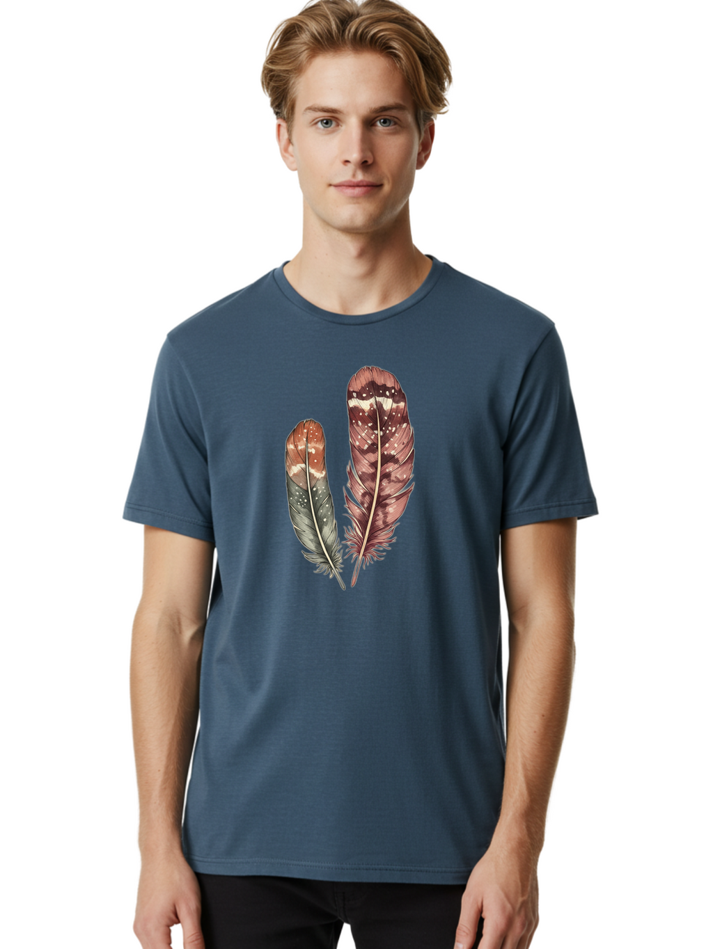 Brown-Feathers Men'S Graphic Tee, 100% Cotton, Comfortable Casual Summer Wear, Machine Washable, Vintage Camera, Old Camera, Antique Camera, Black Camera, Classic Photography, Photography Equipment, Nostalgic Device, Film Camera, Camera Art Bai606