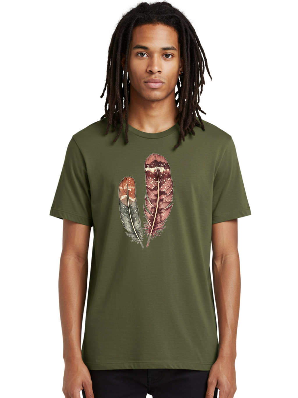 Brown-Feathers Men'S Graphic Tee, 100% Cotton, Comfortable Casual Summer Wear, Machine Washable, Vintage Camera, Old Camera, Antique Camera, Black Camera, Classic Photography, Photography Equipment, Nostalgic Device, Film Camera, Camera Art Bai606