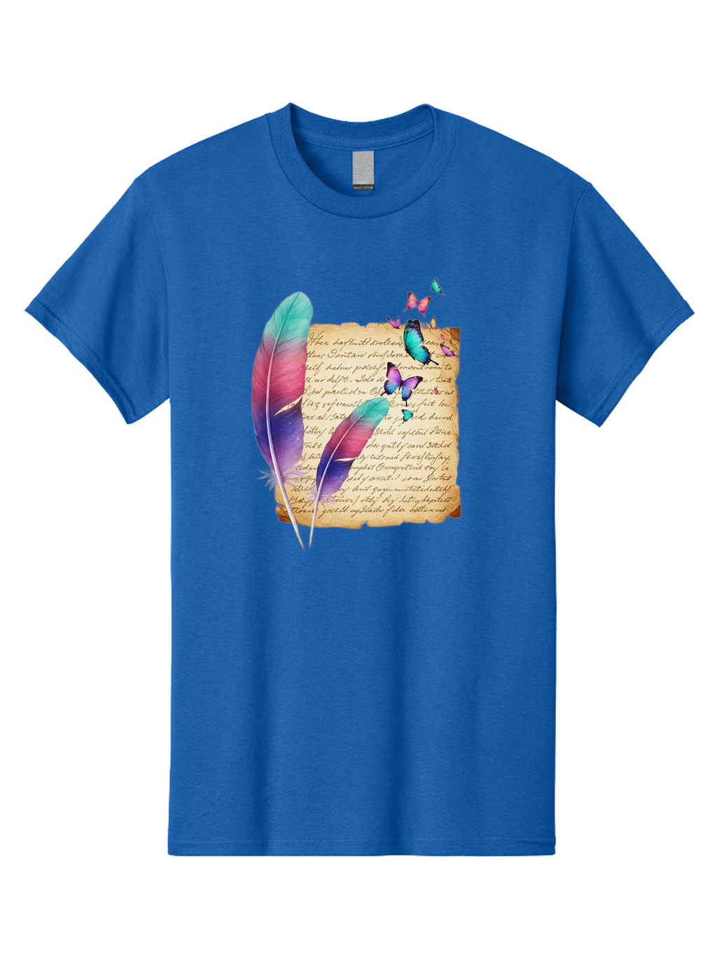 Butterflies-Quill Men'S Graphic Tee, 100% Cotton, Comfortable Casual Summer Wear, Machine Washable, Vintage Camera, Old Camera, Antique Camera, Black Camera, Classic Photography, Photography Equipment, Nostalgic Device, Film Camera, Camera Art Bai607