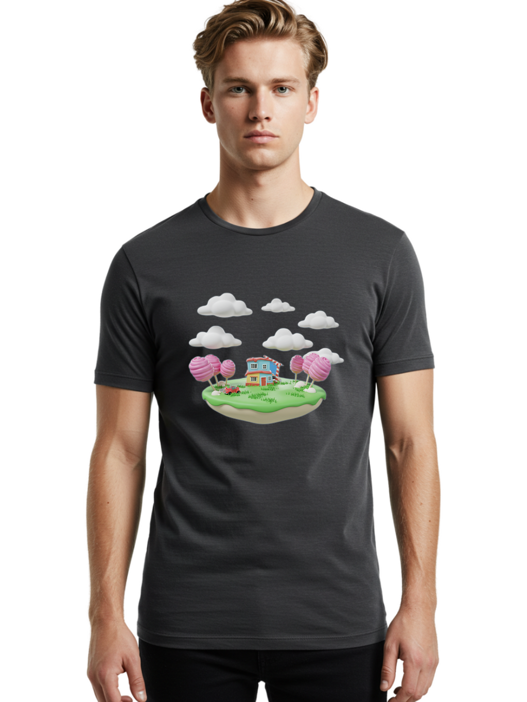 Candy-House-Island Men'S Graphic Tee, 100% Cotton, Comfortable Casual Summer Wear, Machine Washable, Vintage Camera, Old Camera, Antique Camera, Black Camera, Classic Photography, Photography Equipment, Nostalgic Device, Film Camera, Bai608