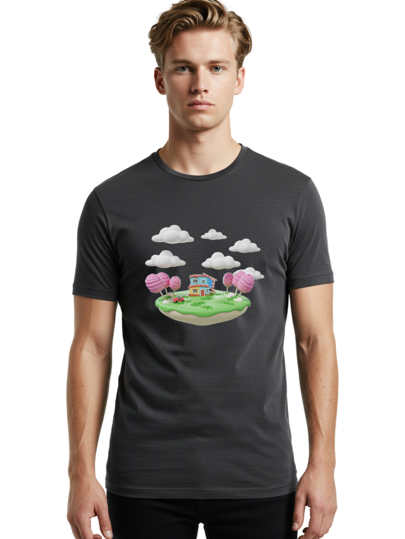 Candy-House-Island Men'S Graphic Tee, 100% Cotton, Comfortable Casual Summer Wear, Machine Washable, Vintage Camera, Old Camera, Antique Camera, Black Camera, Classic Photography, Photography Equipment, Nostalgic Device, Film Camera, Bai608