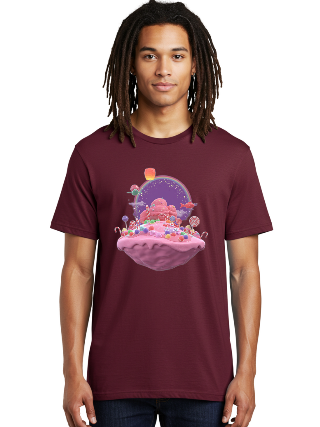 Candyland-Dessert Men'S Graphic Tee, 100% Cotton, Comfortable Casual Summer Wear, Machine Washable, Vintage Camera, Old Camera, Antique Camera, Black Camera, Classic Photography, Photography Equipment, Nostalgic Device, Film Camera, Camera Art Bai611