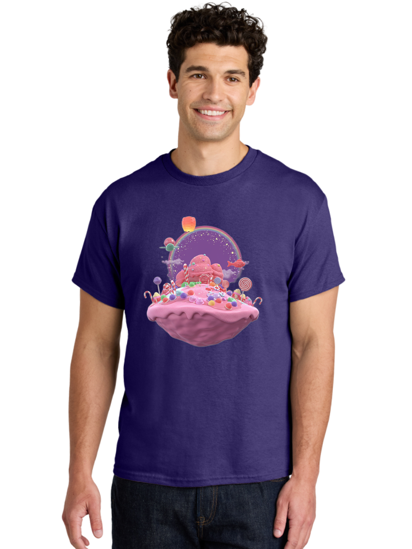 Candyland-Dessert Men'S Graphic Tee, 100% Cotton, Comfortable Casual Summer Wear, Machine Washable, Vintage Camera, Old Camera, Antique Camera, Black Camera, Classic Photography, Photography Equipment, Nostalgic Device, Film Camera, Camera Art Bai611