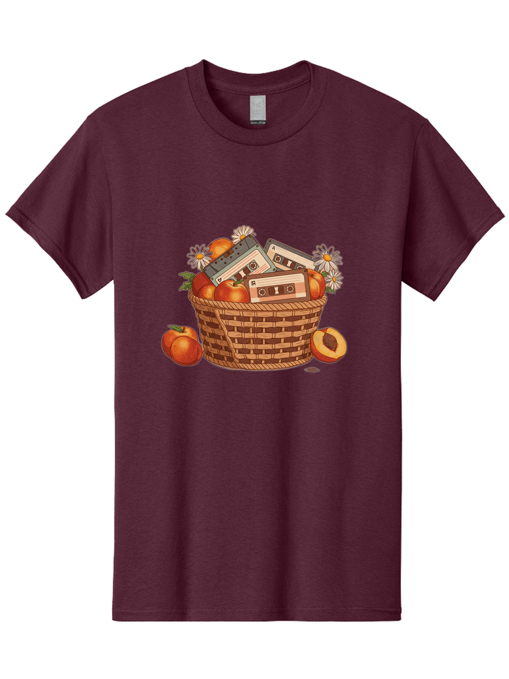 Cassettes-And-Peaches Men'S Graphic Tee, 100% Cotton, Comfortable Casual Summer Wear, Machine Washable, Vintage Camera, Old Camera, Antique Camera, Black Camera, Classic Photography, Photography Equipment, Nostalgic Device, Film Camera, Bai615