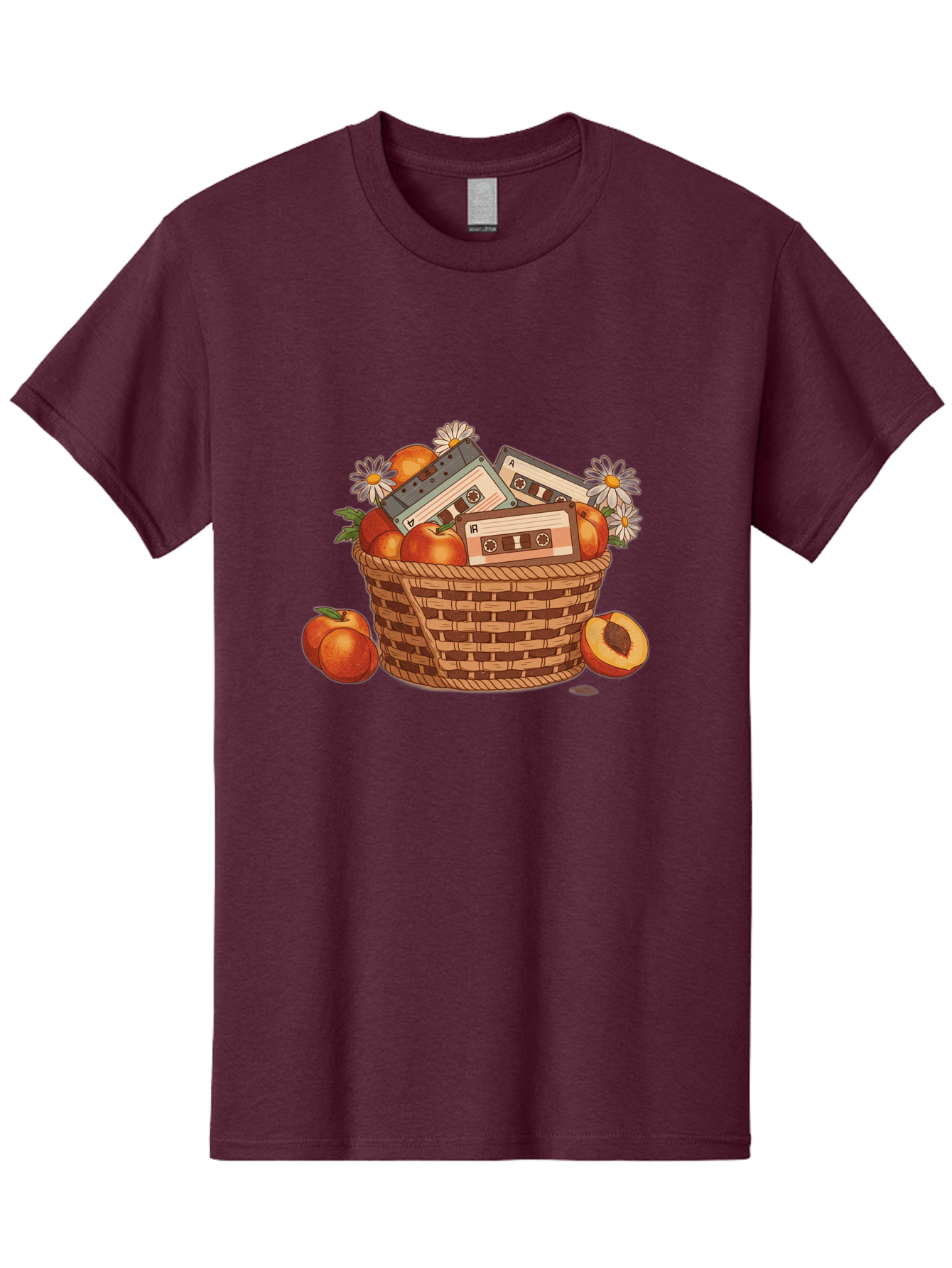 Cassettes-And-Peaches Men'S Graphic Tee, 100% Cotton, Comfortable Casual Summer Wear, Machine Washable, Vintage Camera, Old Camera, Antique Camera, Black Camera, Classic Photography, Photography Equipment, Nostalgic Device, Film Camera, Bai615
