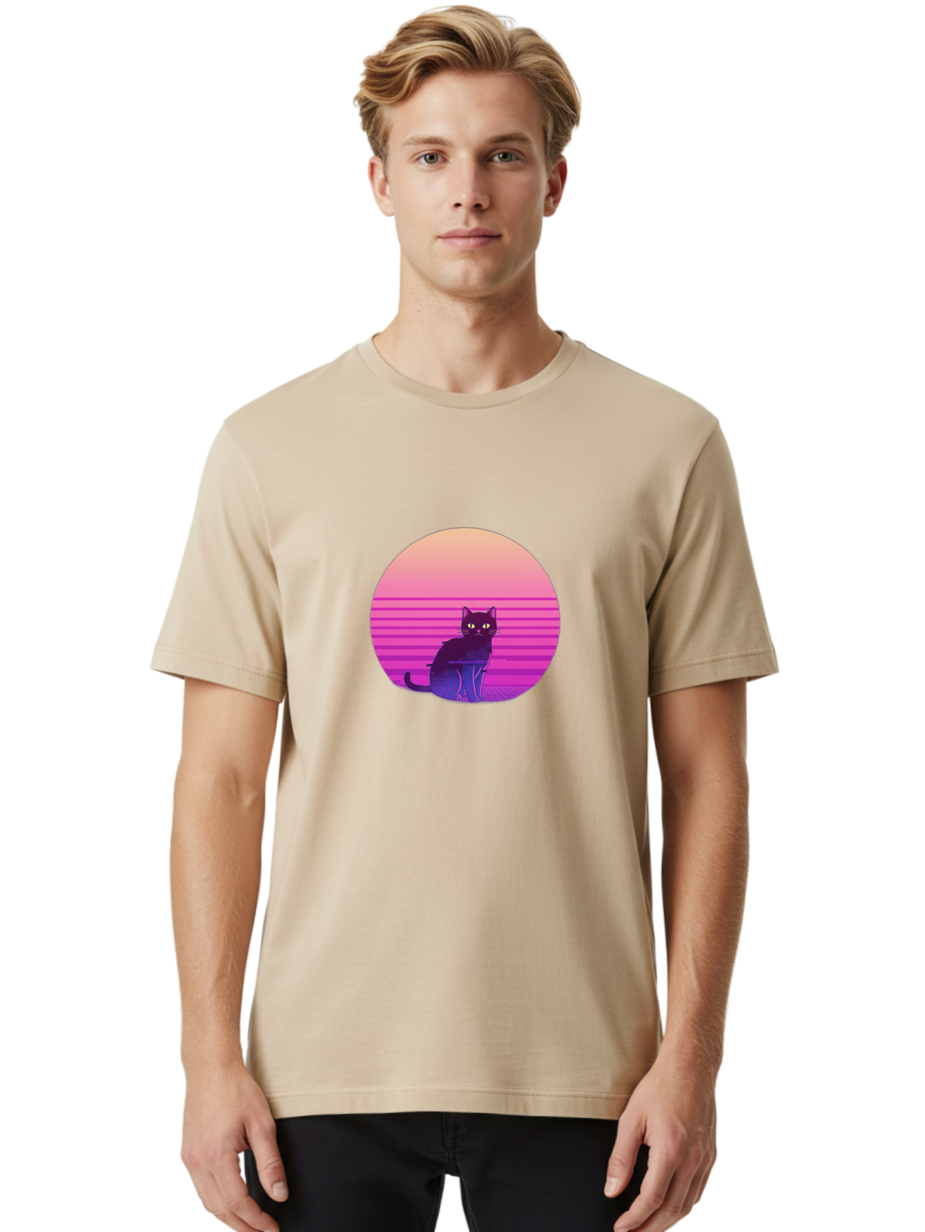 Cat-2 Men'S Graphic Tee, 100% Cotton, Comfortable Casual Summer Wear, Machine Washable, Vintage Camera, Old Camera, Antique Camera, Black Camera, Classic Photography, Photography Equipment, Nostalgic Device, Film Camera, Camera Art Bai617