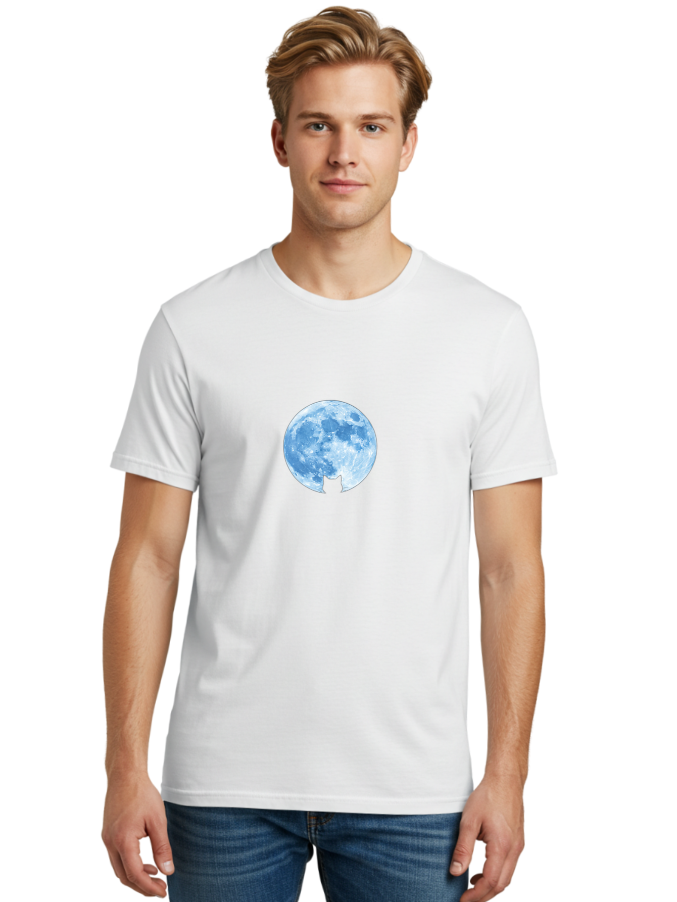 Cat-And-Moon Men'S Graphic Tee, 100% Cotton, Comfortable Casual Summer Wear, Machine Washable, Vintage Camera, Old Camera, Antique Camera, Black Camera, Classic Photography, Photography Equipment, Nostalgic Device, Film Camera, Camera Art Bai626