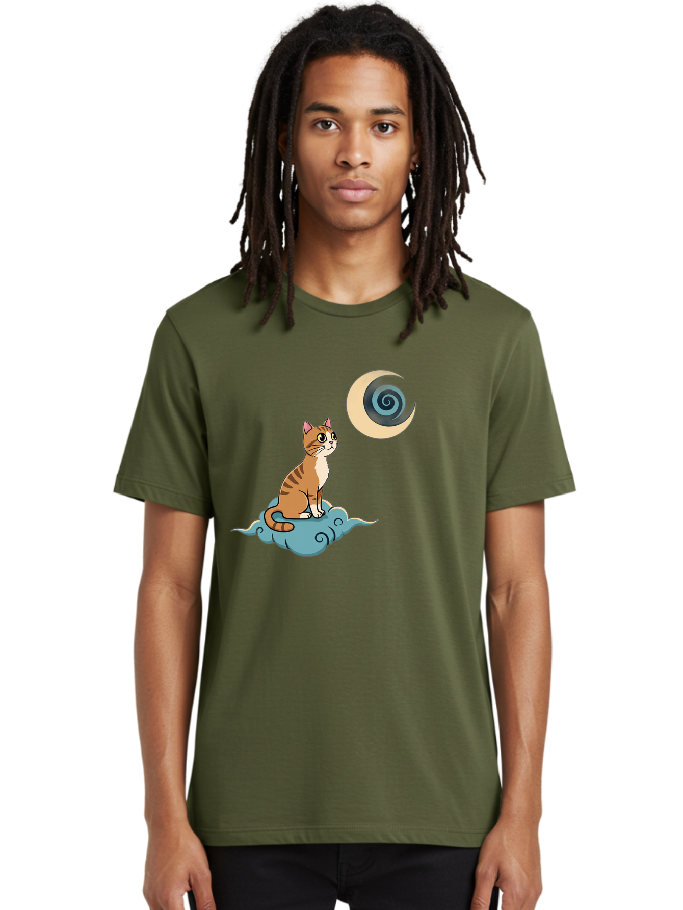 Cat-On-Cloud Men'S Graphic Tee, 100% Cotton, Comfortable Casual Summer Wear, Machine Washable, Vintage Camera, Old Camera, Antique Camera, Black Camera, Classic Photography, Photography Equipment, Nostalgic Device, Film Camera, Camera Art Bai636