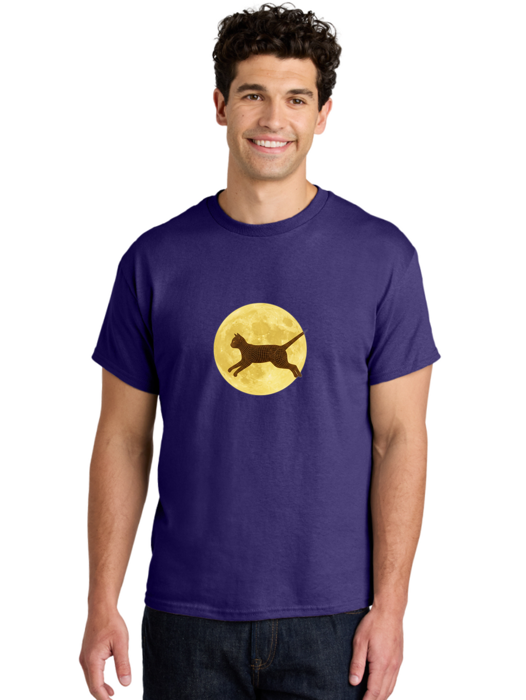 Cat-On-Moon Men'S Graphic Tee, 100% Cotton, Comfortable Casual Summer Wear, Machine Washable, Vintage Camera, Old Camera, Antique Camera, Black Camera, Classic Photography, Photography Equipment, Nostalgic Device, Film Camera, Camera Art Bai637