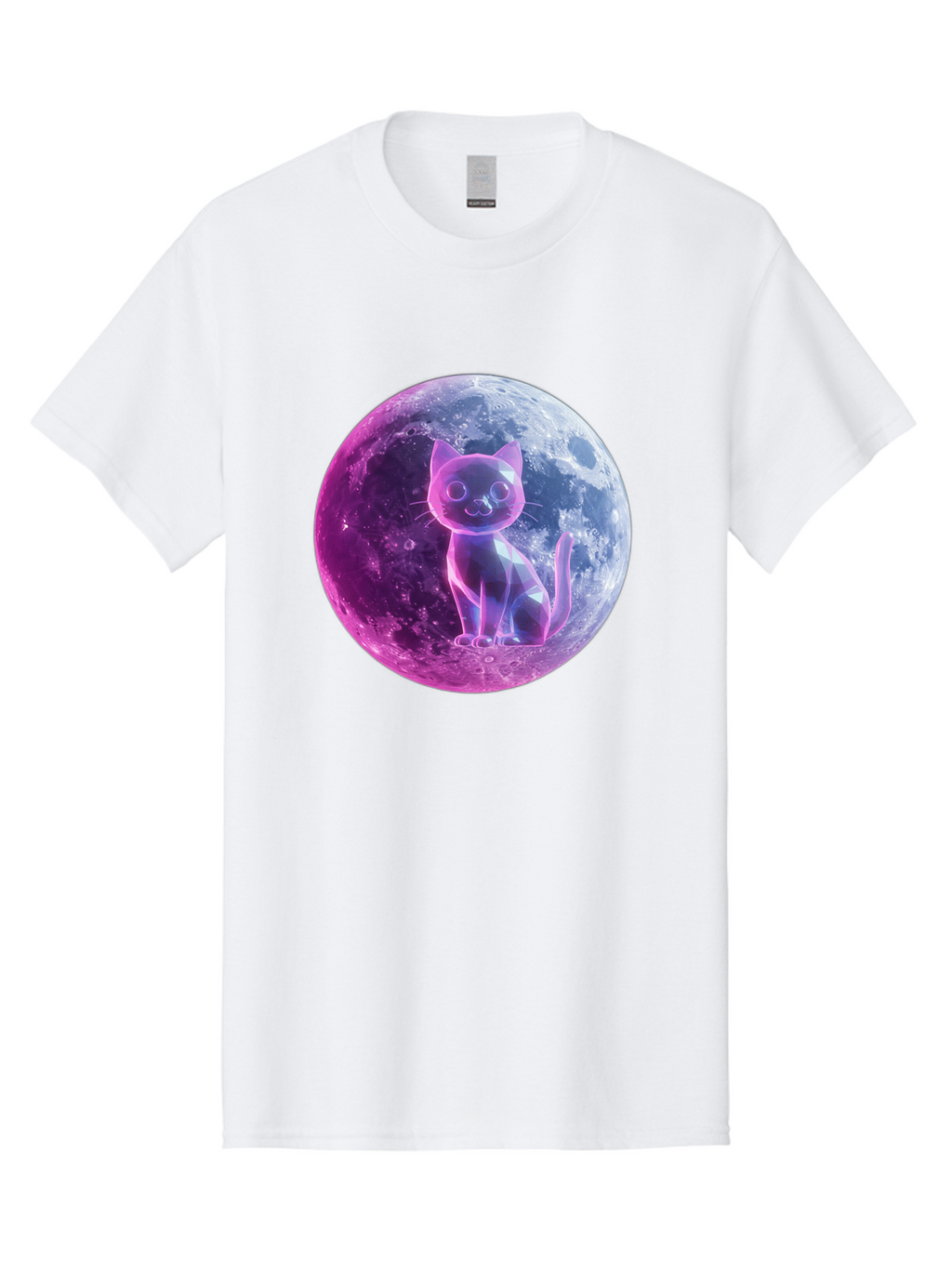 Cat-On-The-Moon-1 Men'S Graphic Tee, 100% Cotton, Comfortable Casual Summer Wear, Machine Washable, Vintage Camera, Old Camera, Antique Camera, Black Camera, Classic Photography, Photography Equipment, Nostalgic Device, Film Camera, Camera Art Bai638
