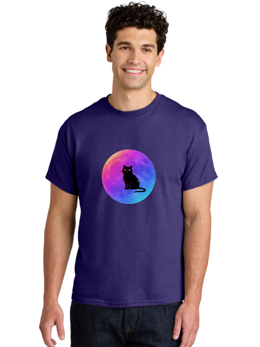 Cat-On-The-Moon Men'S Graphic Tee, 100% Cotton, Comfortable Casual Summer Wear, Machine Washable, Vintage Camera, Old Camera, Antique Camera, Black Camera, Classic Photography, Photography Equipment, Nostalgic Device, Film Camera, Camera Art Bai639
