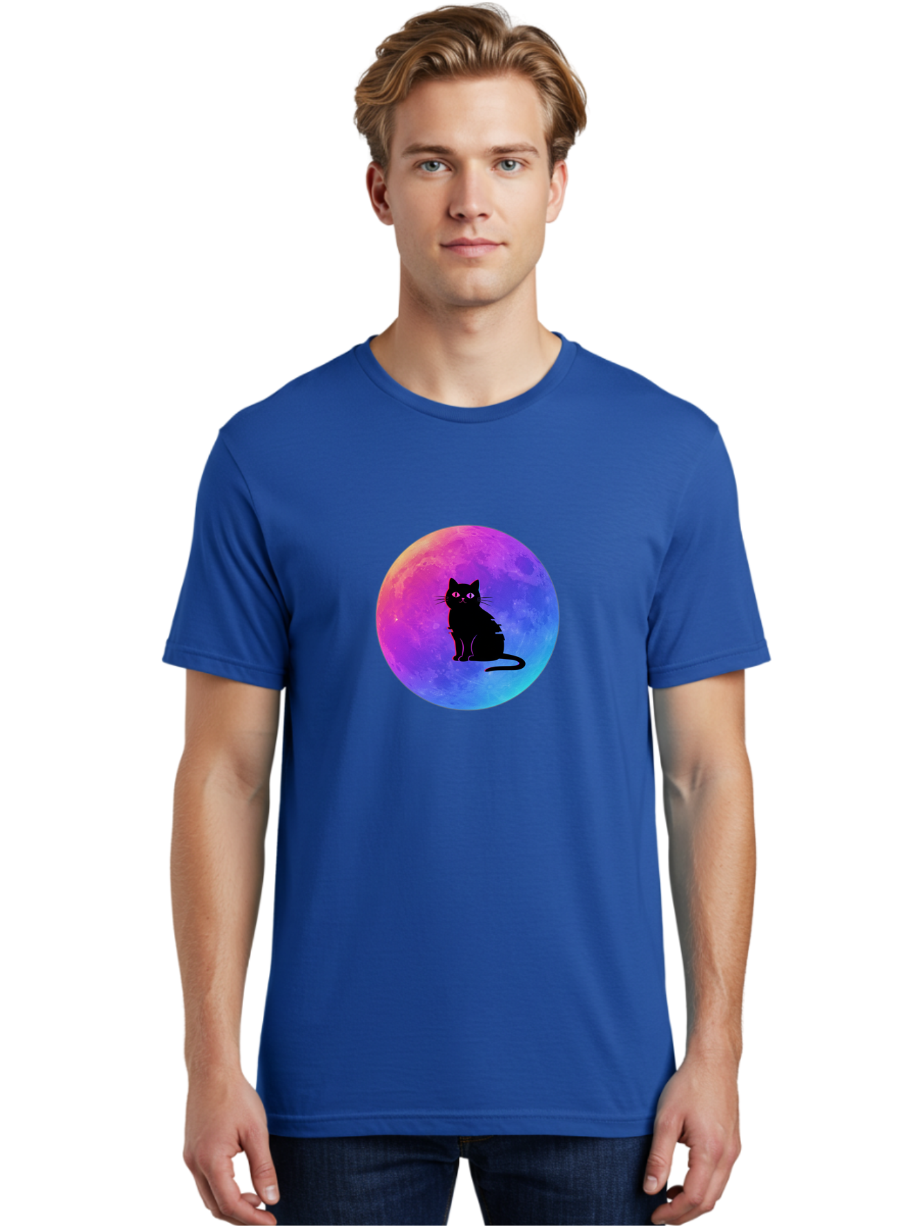 Cat-On-The-Moon Men'S Graphic Tee, 100% Cotton, Comfortable Casual Summer Wear, Machine Washable, Vintage Camera, Old Camera, Antique Camera, Black Camera, Classic Photography, Photography Equipment, Nostalgic Device, Film Camera, Camera Art Bai639
