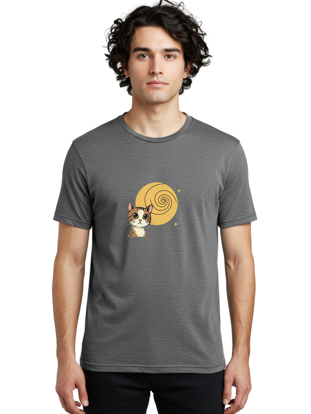 Cat-Snail Men'S Graphic Tee, 100% Cotton, Comfortable Casual Summer Wear, Machine Washable, Vintage Camera, Old Camera, Antique Camera, Black Camera, Classic Photography, Photography Equipment, Nostalgic Device, Film Camera, Camera Art Bai646