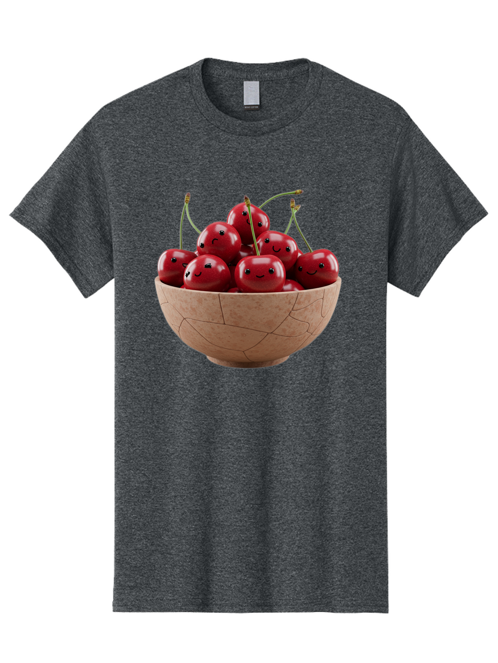Cherries-1 Men'S Graphic Tee, 100% Cotton, Comfortable Casual Summer Wear, Machine Washable, Vintage Camera, Old Camera, Antique Camera, Black Camera, Classic Photography, Photography Equipment, Nostalgic Device, Film Camera, Camera Art Bai654
