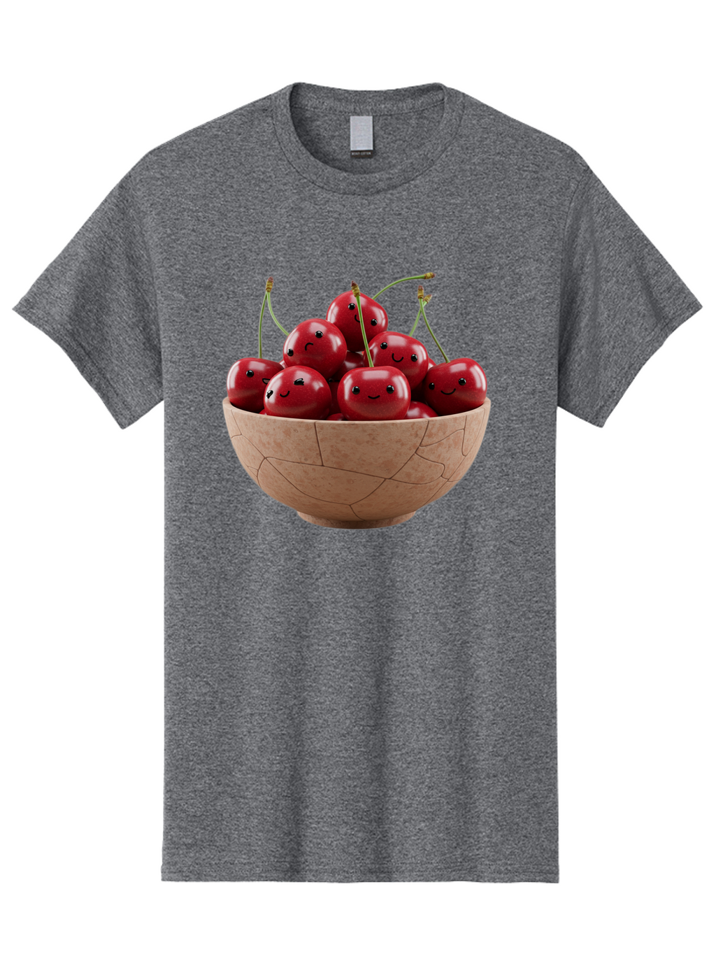 Cherries-1 Men'S Graphic Tee, 100% Cotton, Comfortable Casual Summer Wear, Machine Washable, Vintage Camera, Old Camera, Antique Camera, Black Camera, Classic Photography, Photography Equipment, Nostalgic Device, Film Camera, Camera Art Bai654