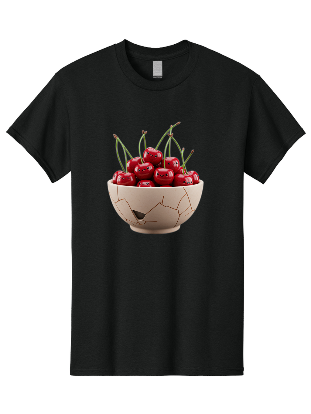 Cherries-3 Men'S Graphic Tee, 100% Cotton, Comfortable Casual Summer Wear, Machine Washable, Vintage Camera, Old Camera, Antique Camera, Black Camera, Classic Photography, Photography Equipment, Nostalgic Device, Film Camera, Camera Art Bai656