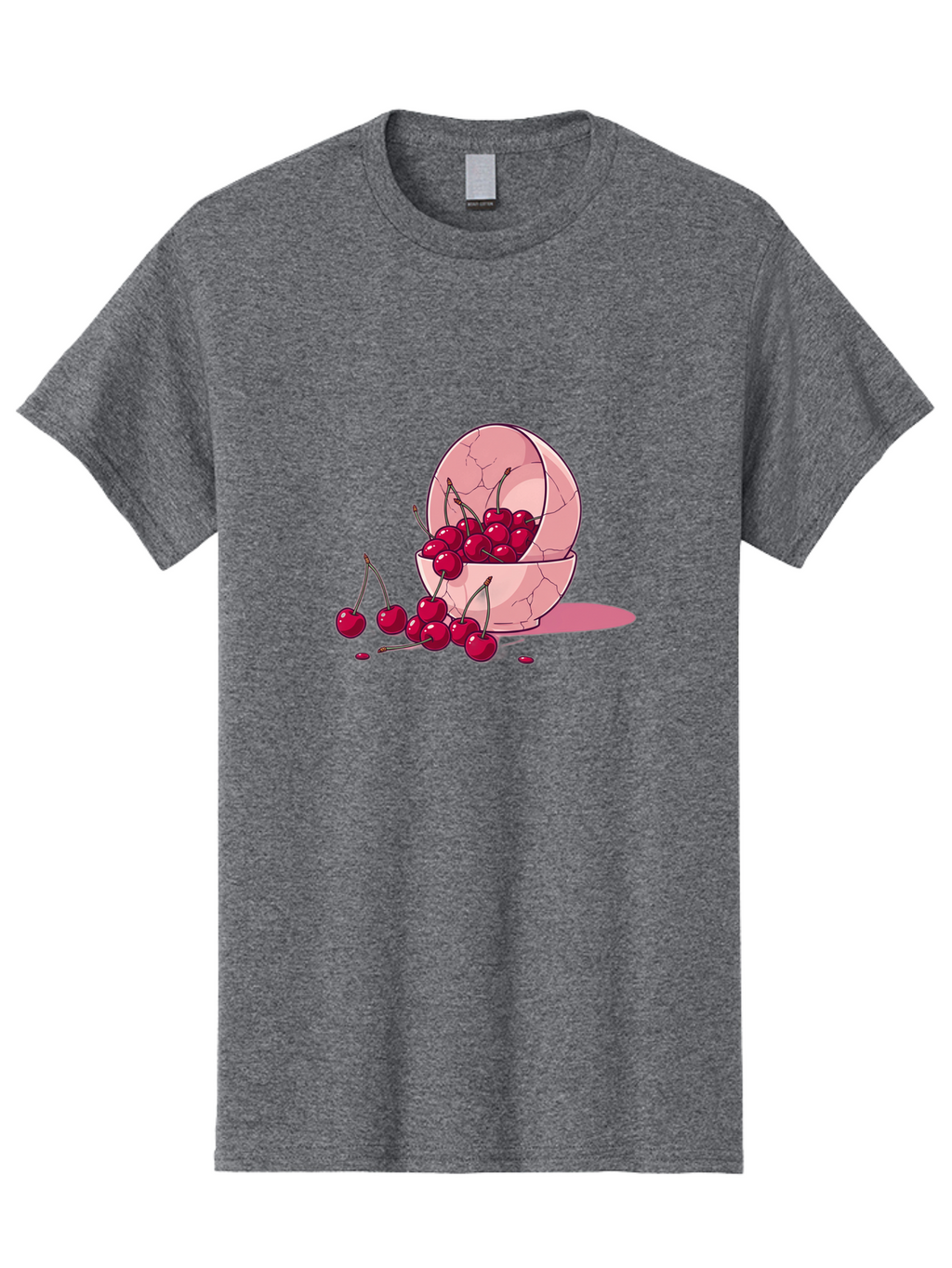 Cherries-Filling-Egg-Shell Men'S Graphic Tee, 100% Cotton, Comfortable Casual Summer Wear, Machine Washable, Vintage Camera, Old Camera, Antique Camera, Black Camera, Classic Photography, Photography Equipment, Nostalgic Device, Film Camera, Bai662