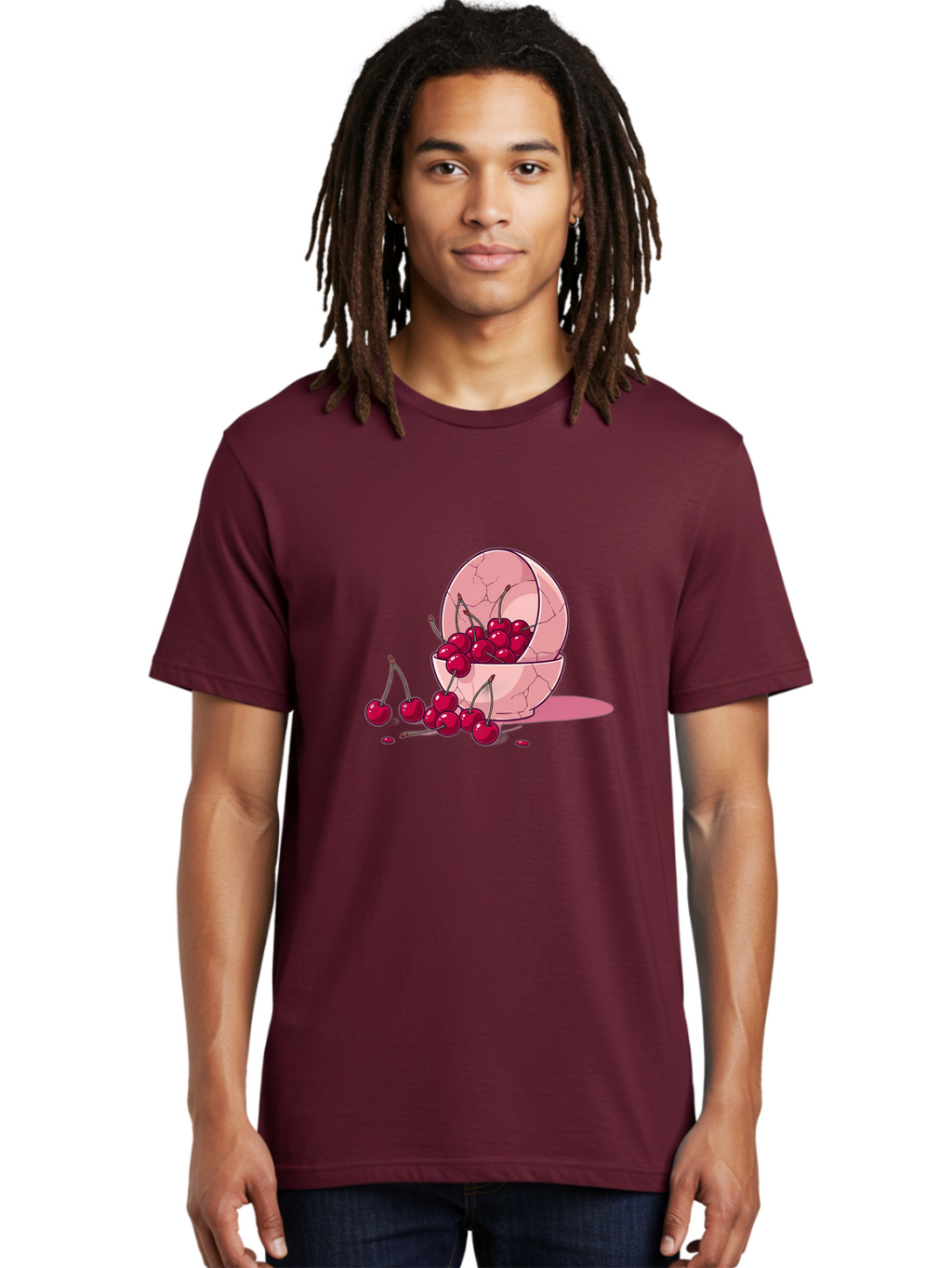 Cherries-Filling-Egg-Shell Men'S Graphic Tee, 100% Cotton, Comfortable Casual Summer Wear, Machine Washable, Vintage Camera, Old Camera, Antique Camera, Black Camera, Classic Photography, Photography Equipment, Nostalgic Device, Film Camera, Bai662
