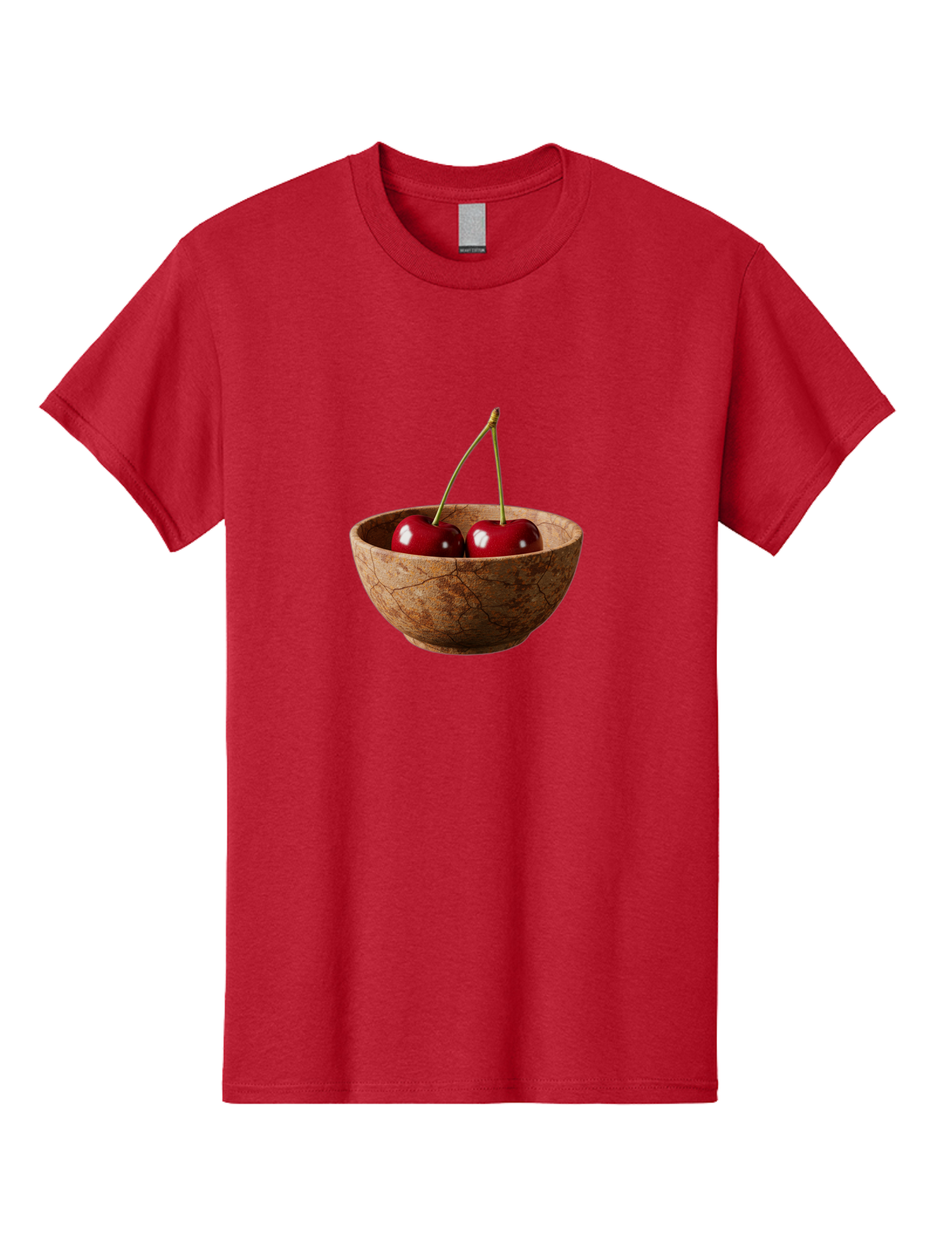 Cherries-In-A-Bowl Men'S Graphic Tee, 100% Cotton, Comfortable Casual Summer Wear, Machine Washable, Vintage Camera, Old Camera, Antique Camera, Black Camera, Classic Photography, Photography Equipment, Nostalgic Device, Film Camera, Bai666