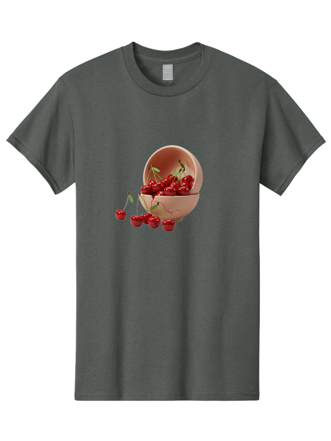 Cherries-In-A-Broken-Bowl Men'S Graphic Tee, 100% Cotton, Comfortable Casual Summer Wear, Machine Washable, Vintage Camera, Old Camera, Antique Camera, Black Camera, Classic Photography, Photography Equipment, Nostalgic Device, Film Camera, Bai667