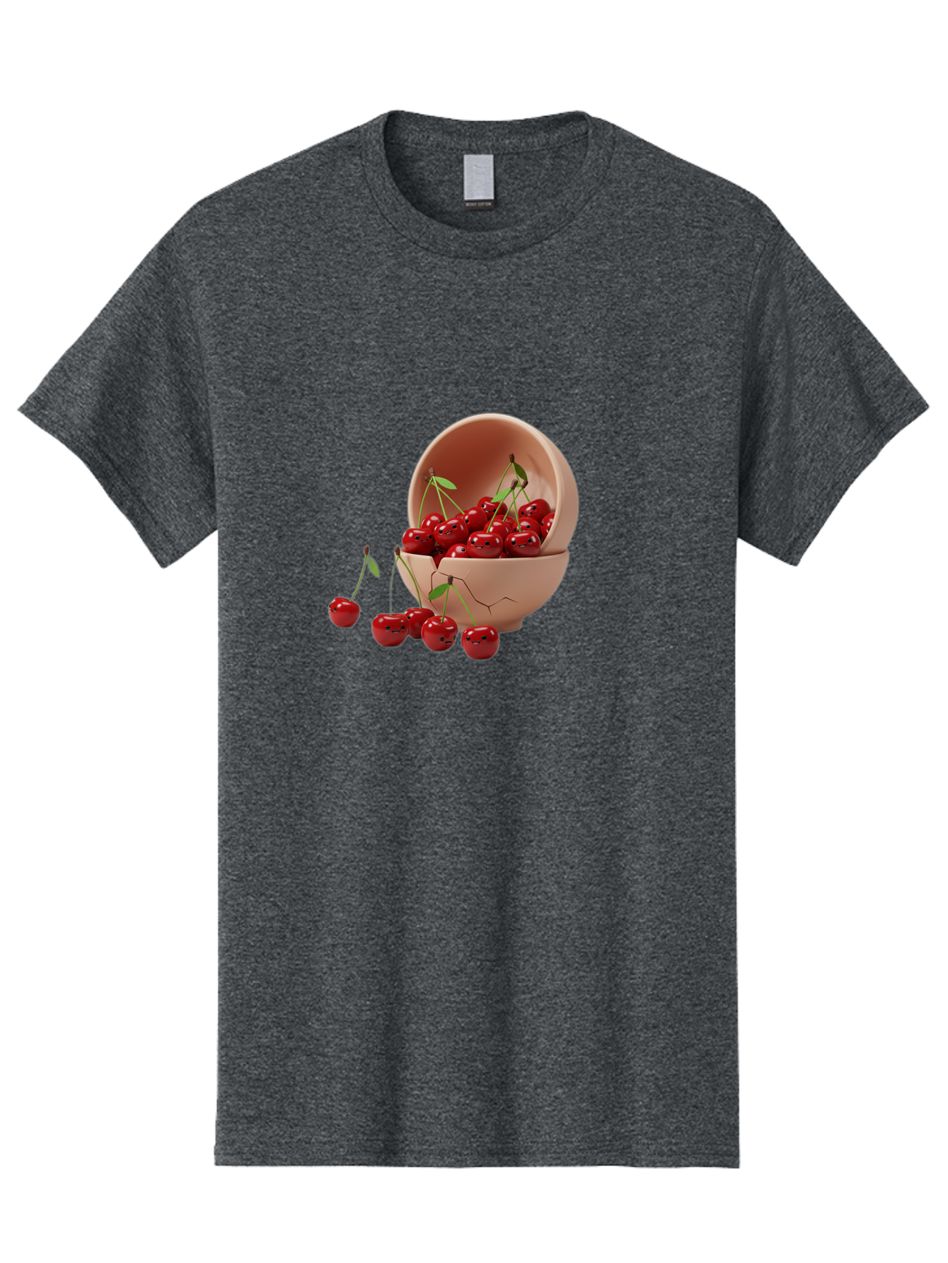 Cherries-In-A-Broken-Bowl Men'S Graphic Tee, 100% Cotton, Comfortable Casual Summer Wear, Machine Washable, Vintage Camera, Old Camera, Antique Camera, Black Camera, Classic Photography, Photography Equipment, Nostalgic Device, Film Camera, Bai667