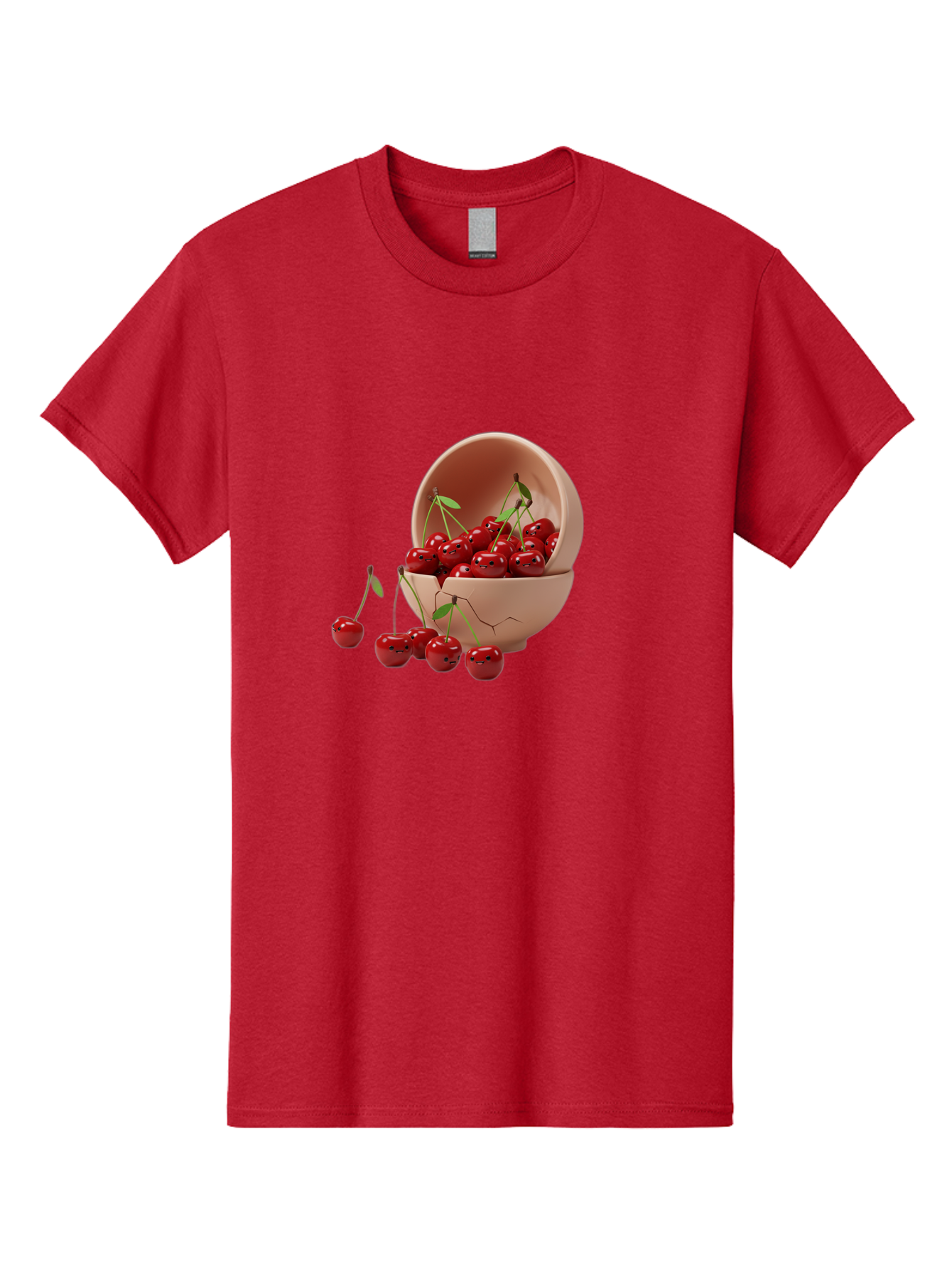 Cherries-In-A-Broken-Bowl Men'S Graphic Tee, 100% Cotton, Comfortable Casual Summer Wear, Machine Washable, Vintage Camera, Old Camera, Antique Camera, Black Camera, Classic Photography, Photography Equipment, Nostalgic Device, Film Camera, Bai667