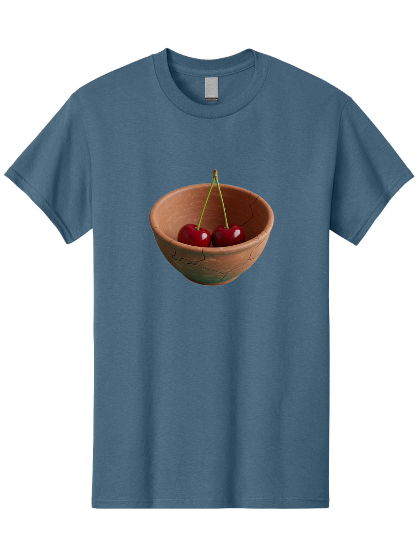 Cherries-In-A-Clay-Bowl Men'S Graphic Tee, 100% Cotton, Comfortable Casual Summer Wear, Machine Washable, Vintage Camera, Old Camera, Antique Camera, Black Camera, Classic Photography, Photography Equipment, Nostalgic Device, Film Camera, Bai669