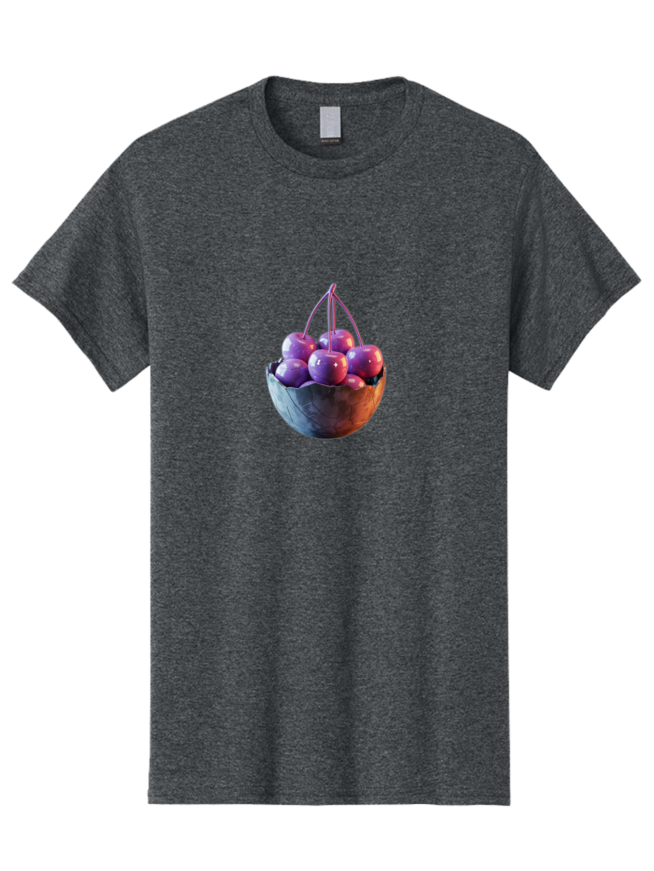 Cherries-In-Basket-1 Men'S Graphic Tee, 100% Cotton, Comfortable Casual Summer Wear, Machine Washable, Vintage Camera, Old Camera, Antique Camera, Black Camera, Classic Photography, Photography Equipment, Nostalgic Device, Film Camera, Bai671