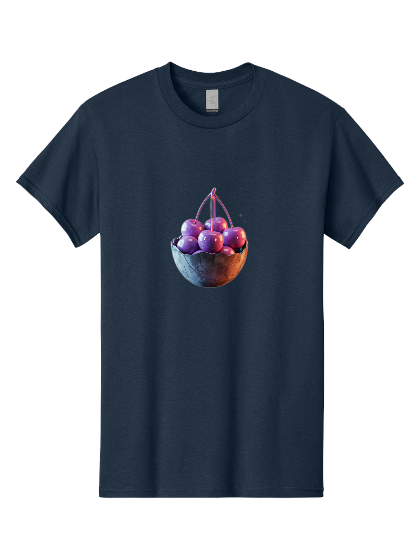 Cherries-In-Basket-1 Men'S Graphic Tee, 100% Cotton, Comfortable Casual Summer Wear, Machine Washable, Vintage Camera, Old Camera, Antique Camera, Black Camera, Classic Photography, Photography Equipment, Nostalgic Device, Film Camera, Bai671