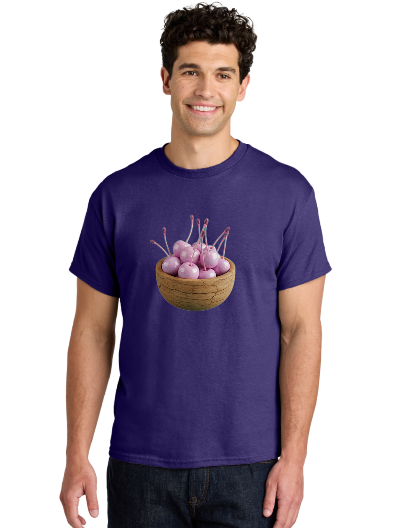 Cherries-In-Basket Men'S Graphic Tee, 100% Cotton, Comfortable Casual Summer Wear, Machine Washable, Vintage Camera, Old Camera, Antique Camera, Black Camera, Classic Photography, Photography Equipment, Nostalgic Device, Film Camera, Bai672