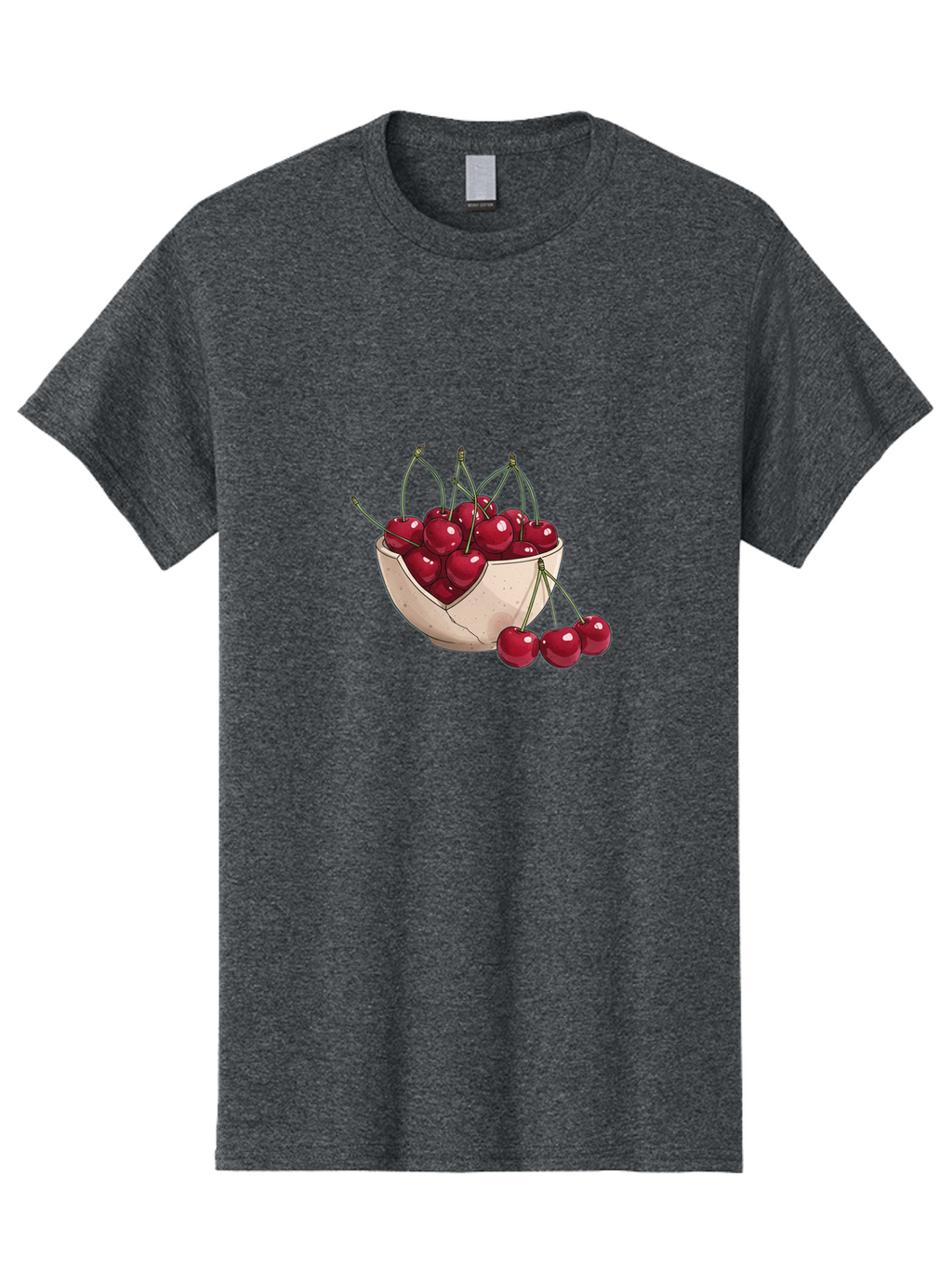 Cherries-In-Bowl-13 Men'S Graphic Tee, 100% Cotton, Comfortable Casual Summer Wear, Machine Washable, Vintage Camera, Old Camera, Antique Camera, Black Camera, Classic Photography, Photography Equipment, Nostalgic Device, Film Camera, Bai677