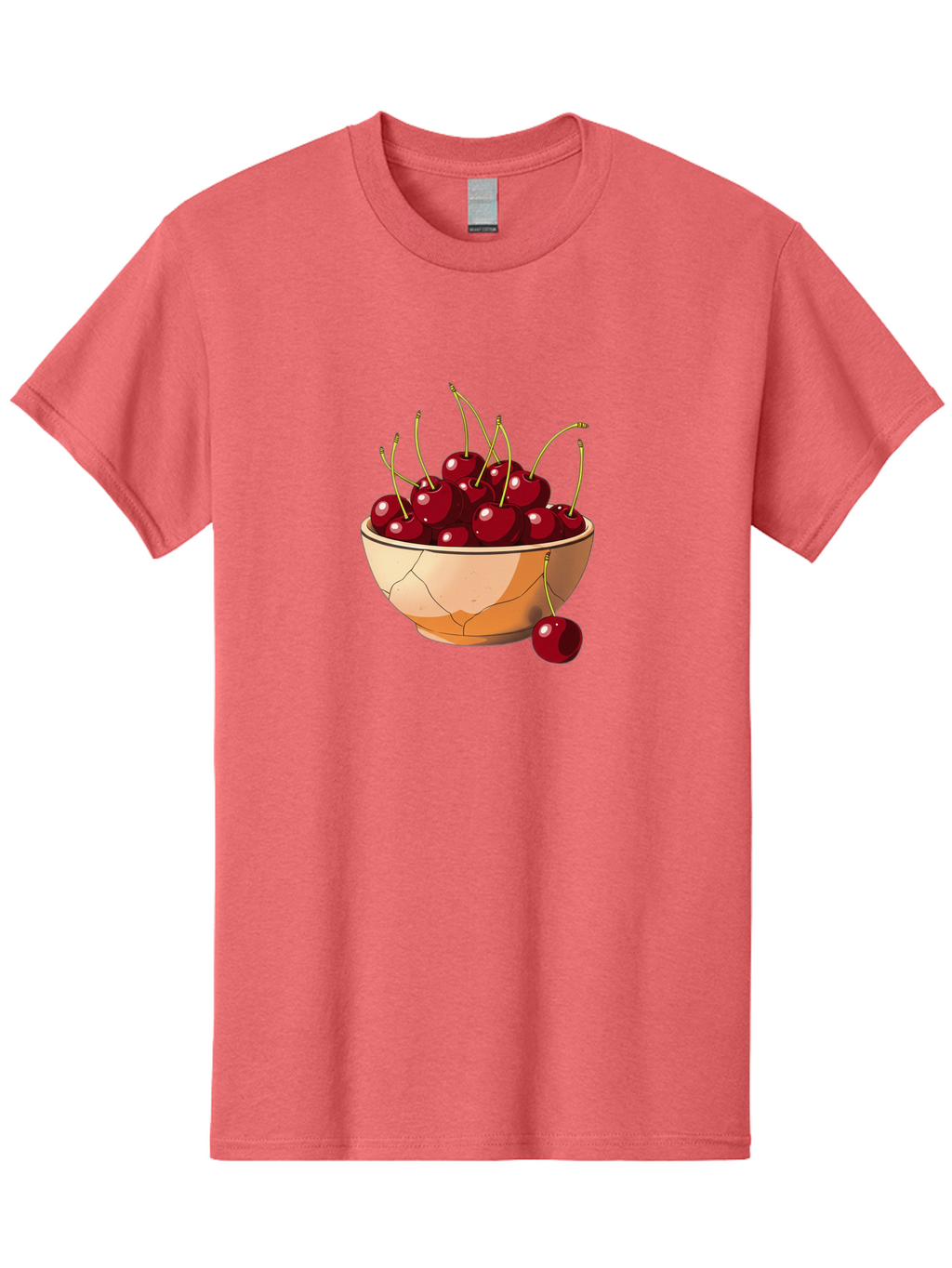Cherries-In-Bowl-14 Men'S Graphic Tee, 100% Cotton, Comfortable Casual Summer Wear, Machine Washable, Vintage Camera, Old Camera, Antique Camera, Black Camera, Classic Photography, Photography Equipment, Nostalgic Device, Film Camera, Bai678
