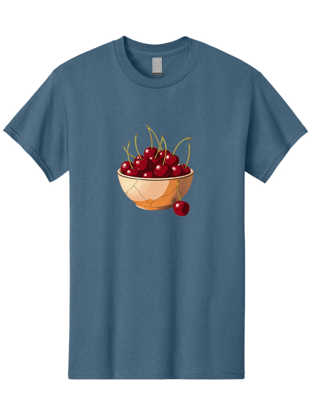 Cherries-In-Bowl-14 Men'S Graphic Tee, 100% Cotton, Comfortable Casual Summer Wear, Machine Washable, Vintage Camera, Old Camera, Antique Camera, Black Camera, Classic Photography, Photography Equipment, Nostalgic Device, Film Camera, Bai678